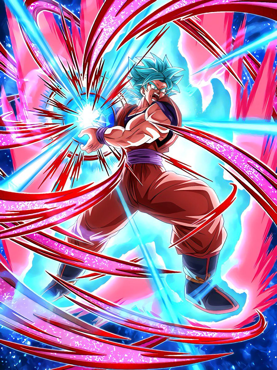 Final Super Power Super Saiyan God SS Goku (Kaioken). Dragon Ball