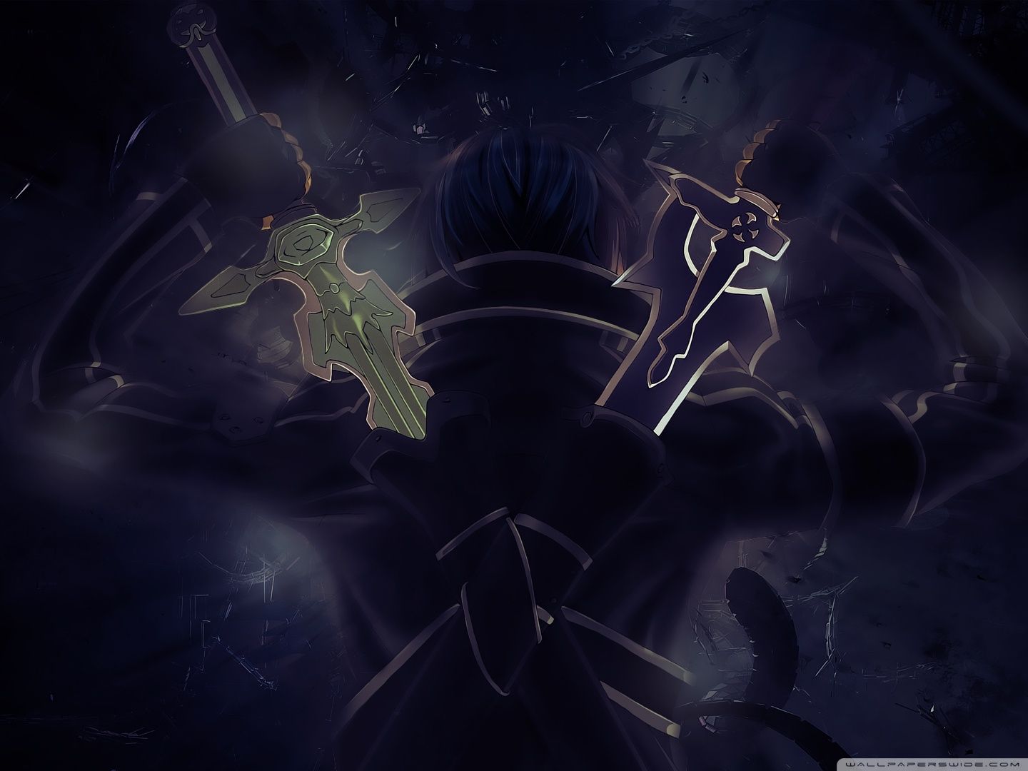 Sword Art Online, Kirito Ultra HD Desktop Background Wallpaper