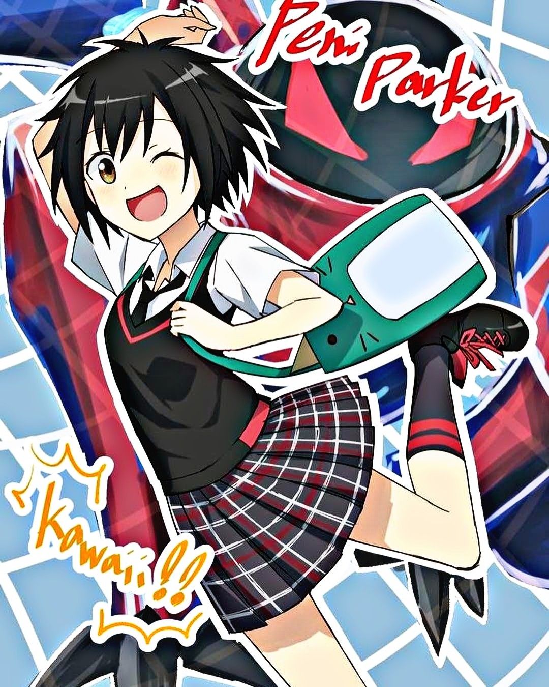 Kawaii! peniparker spidermanintothespiderverse spiderve