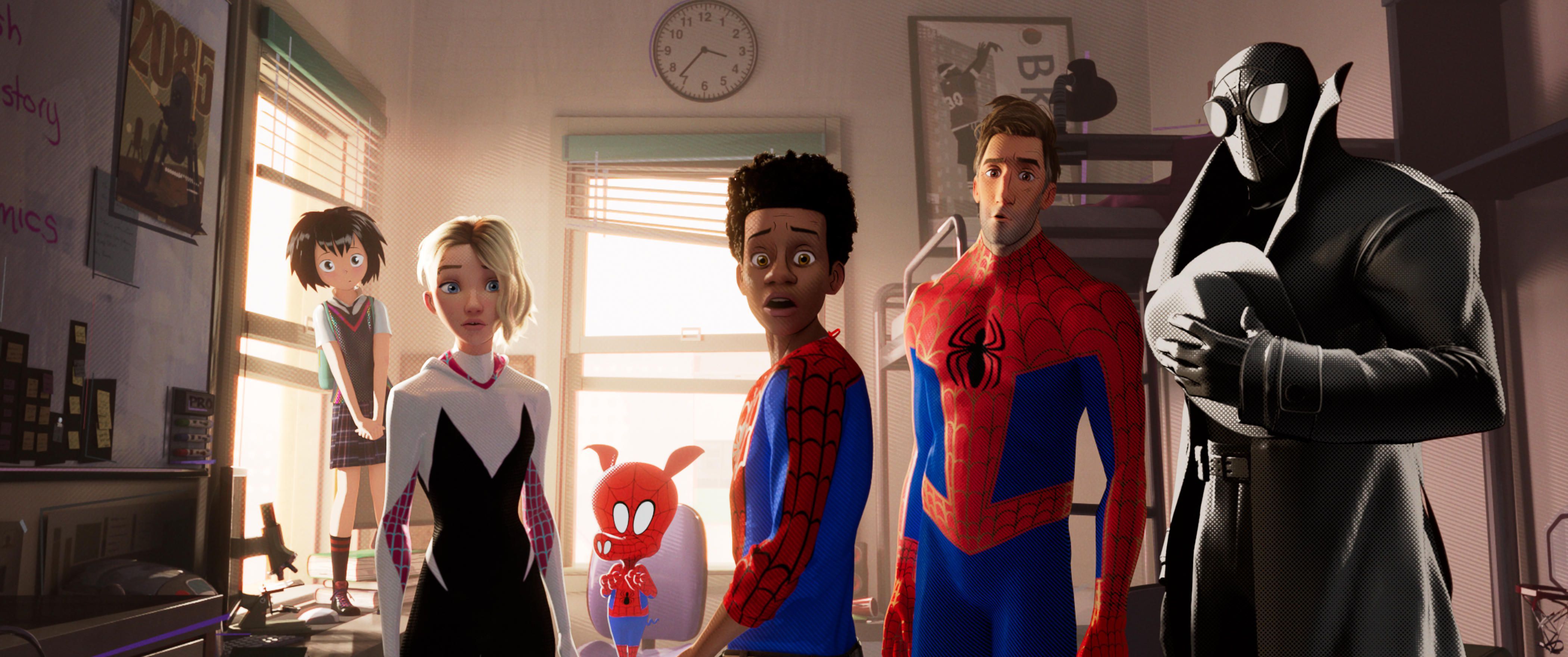 Spider Man: Into The Spider Verse Who Are All These Spider