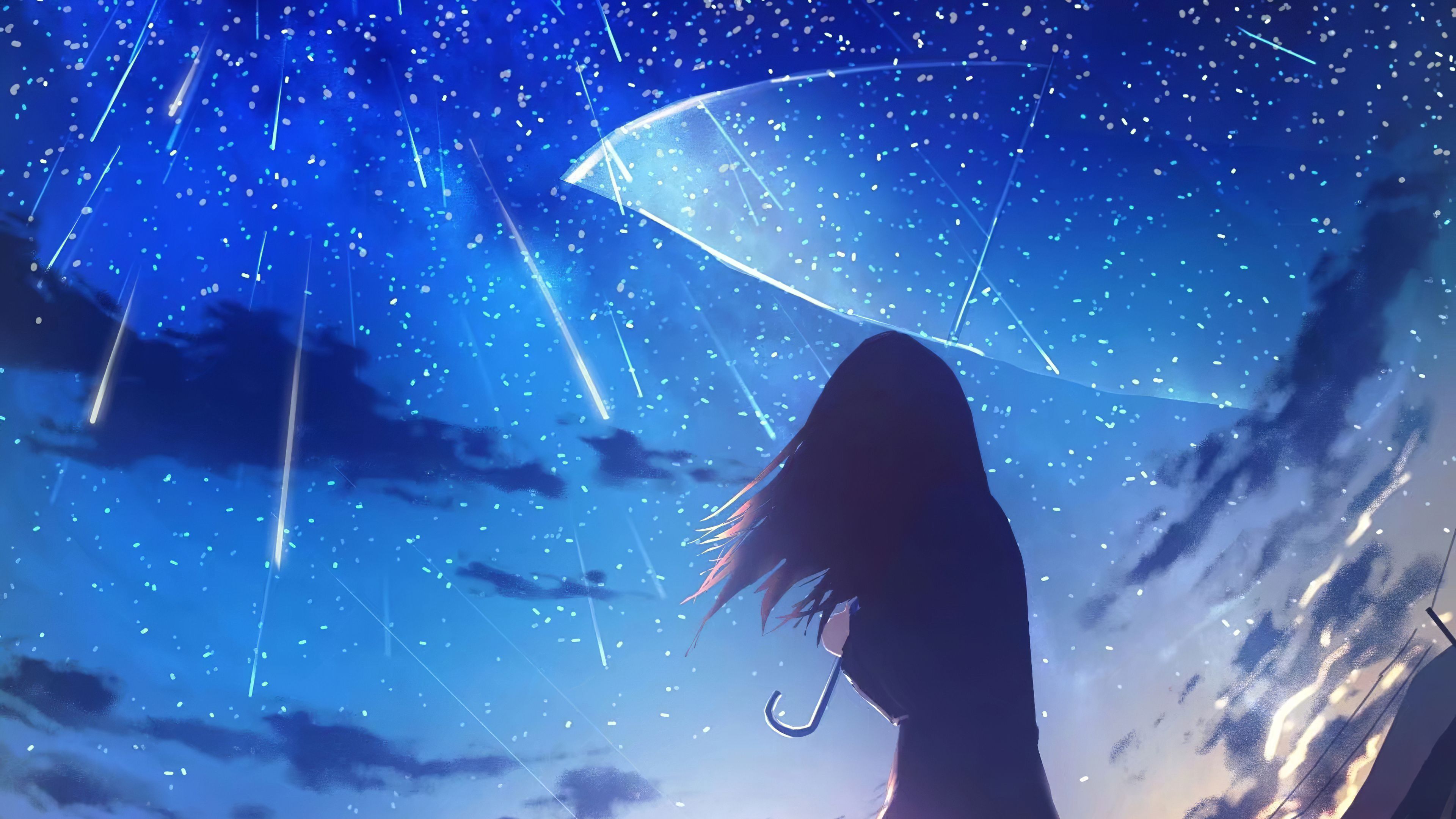 Anime Girl Standing in Rain inside Torii 5K Wallpaper HD Anime 4K  Wallpapers Images and Background  Wallpapers Den