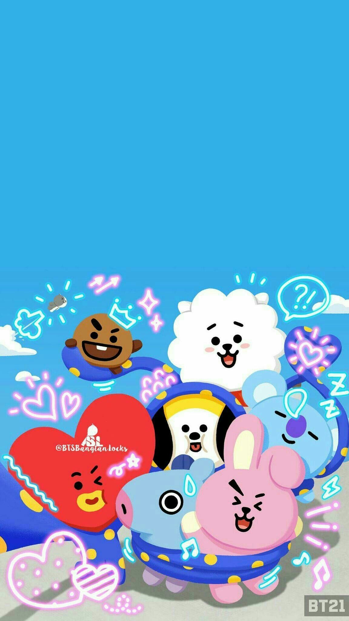 Best BT21 from Uploaded by user iPhone background picture