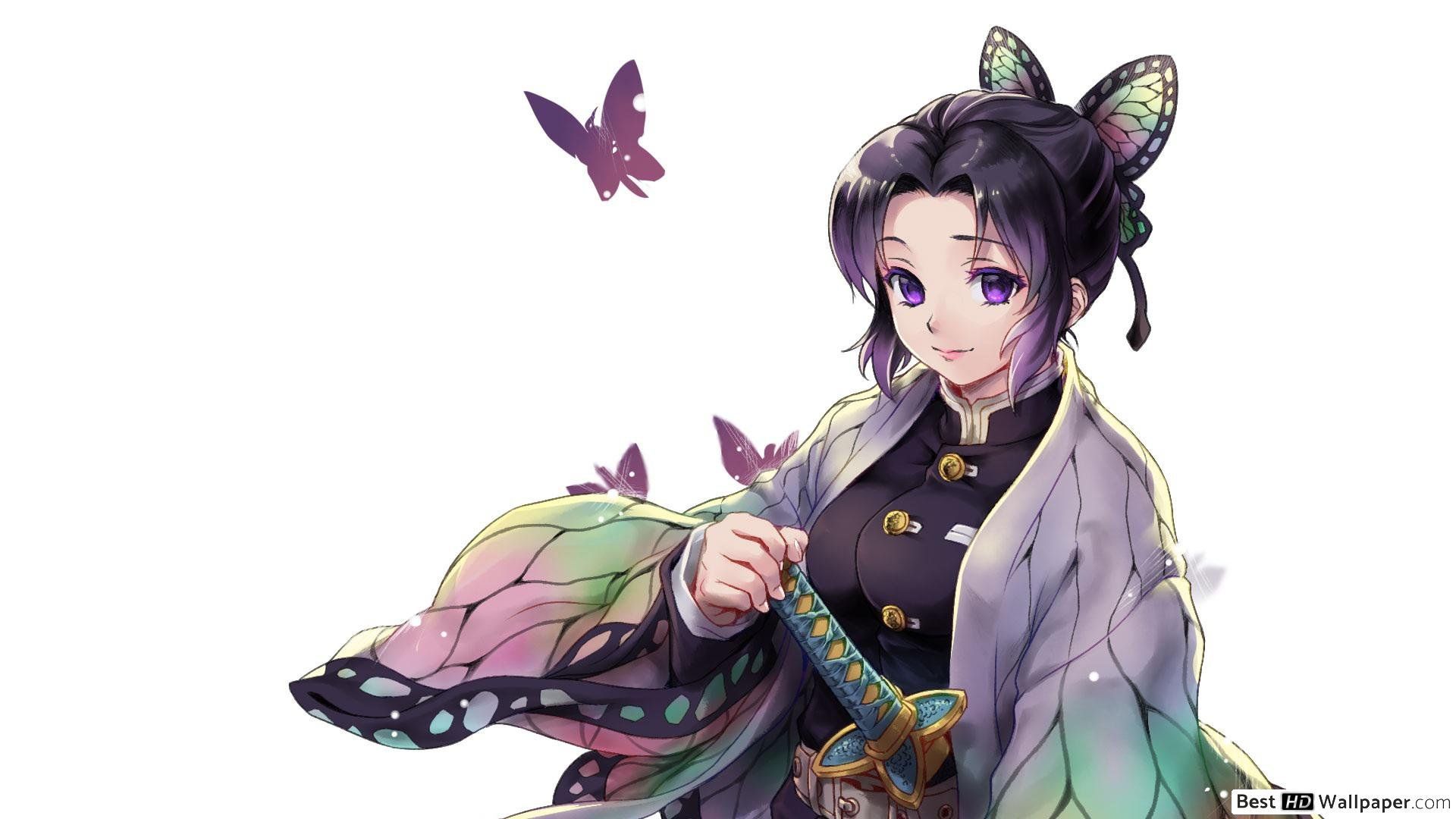 Kimetsu No Yaiba Shinobu Wallpaper 1920x1080