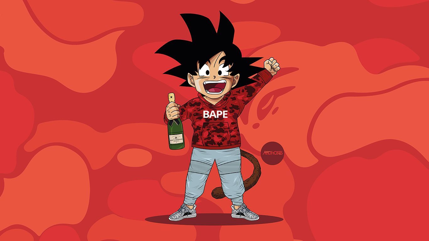 Gucci Goku Wallpaper