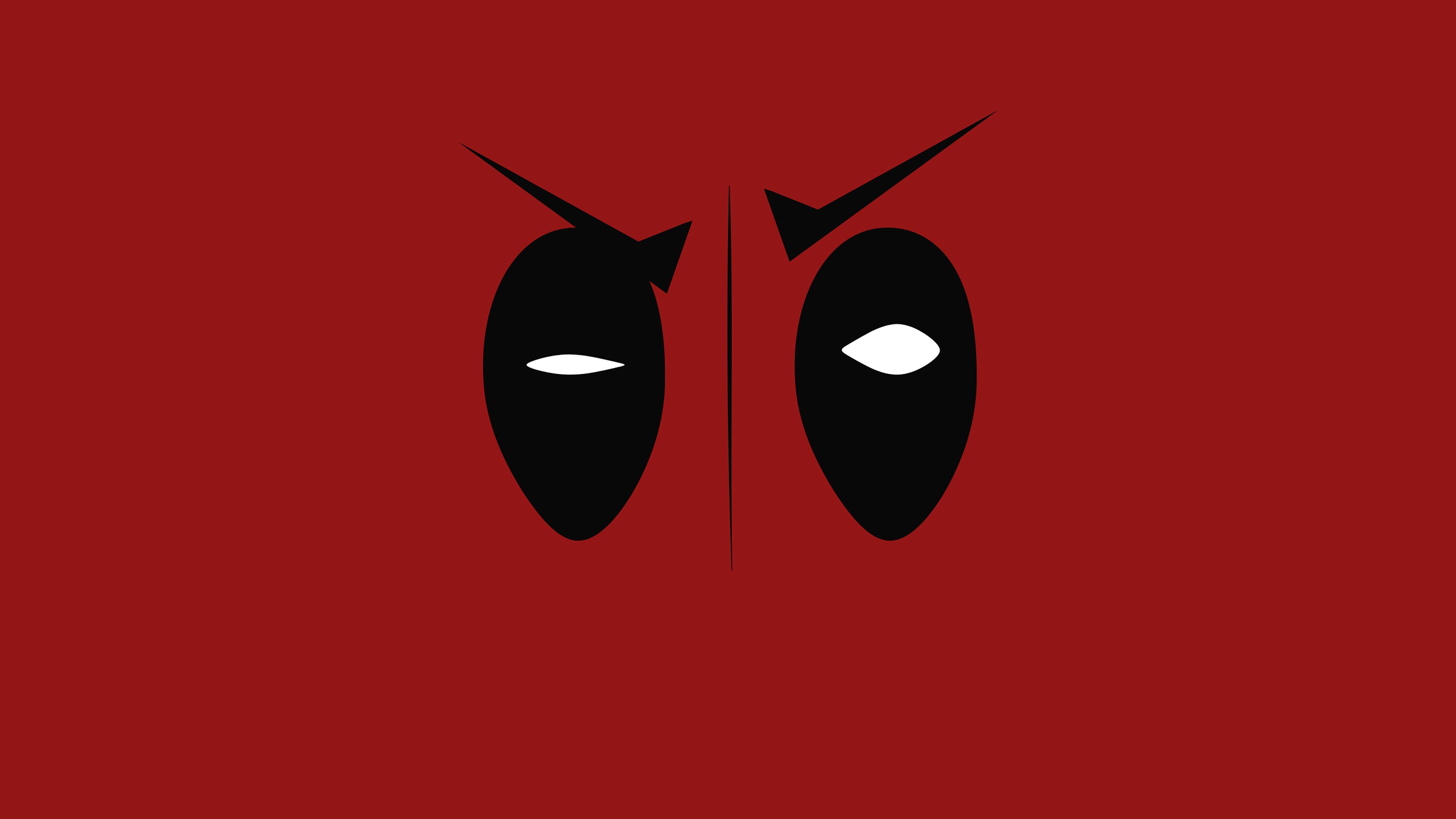 Deadpool Hero Eye Logo Art Film Wallpaper