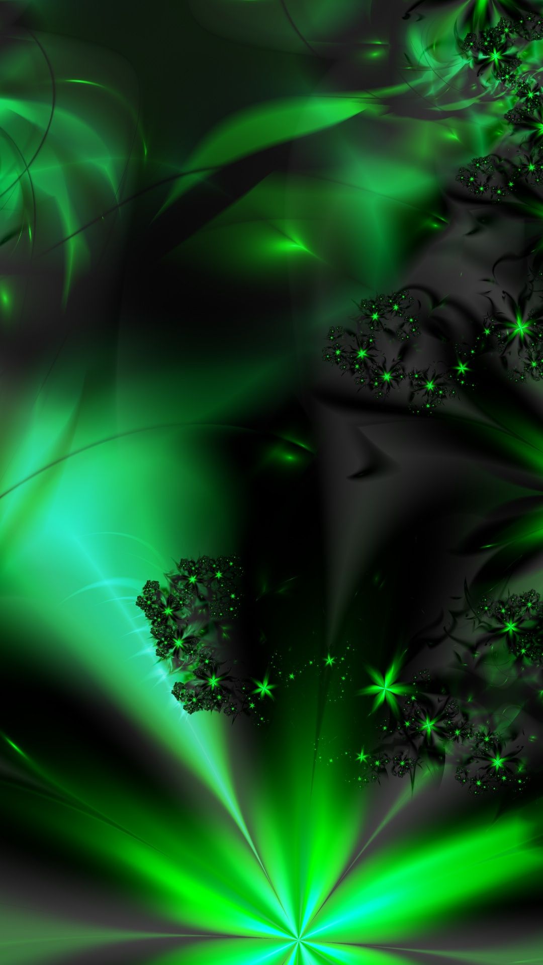 Emerald Green Background