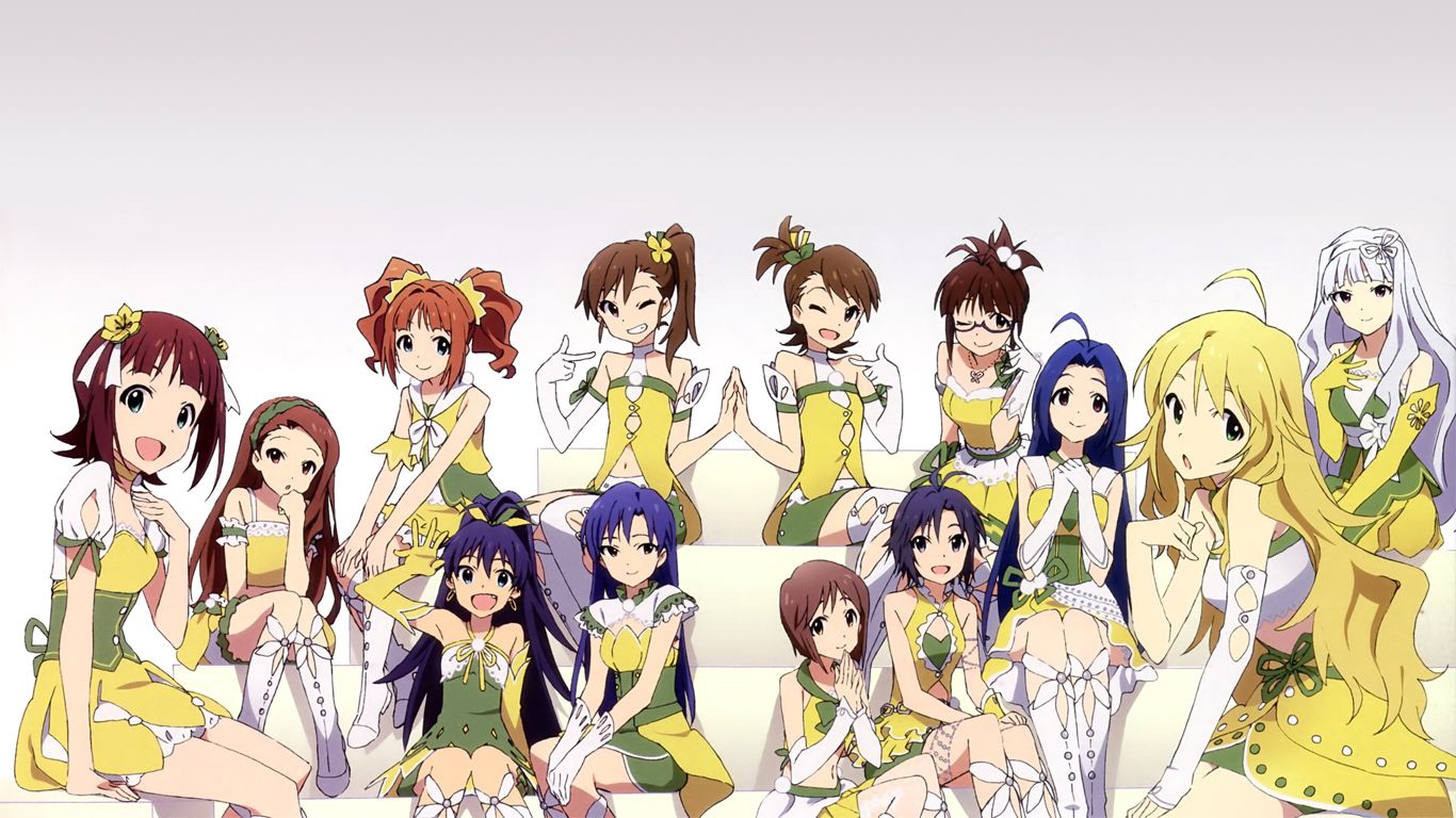 New Anime Gorup Girls Wallpaper HD