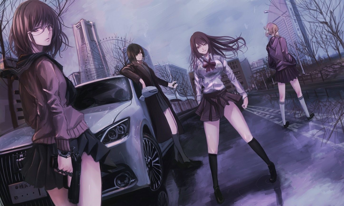Anime Girls With Gun Wallpaperx868