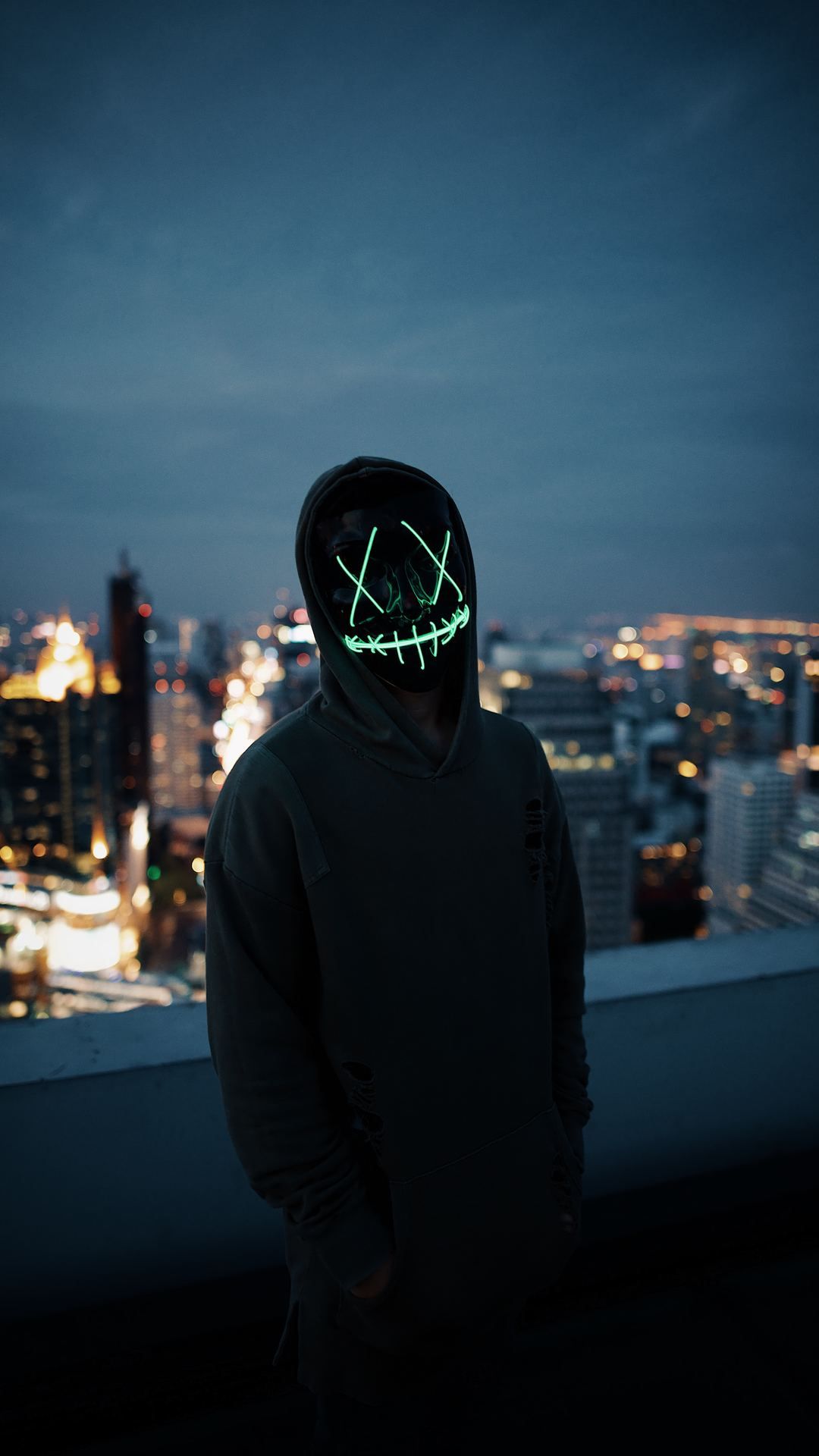 Mask Guy Neon