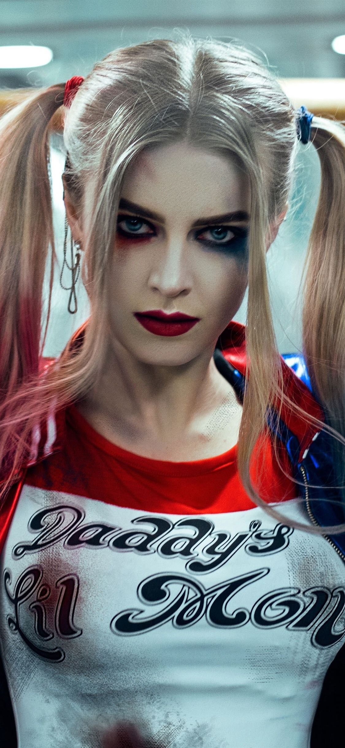 Harley Quinn, Beautiful Blonde Girl 1125x2436 IPhone 11 Pro XS X