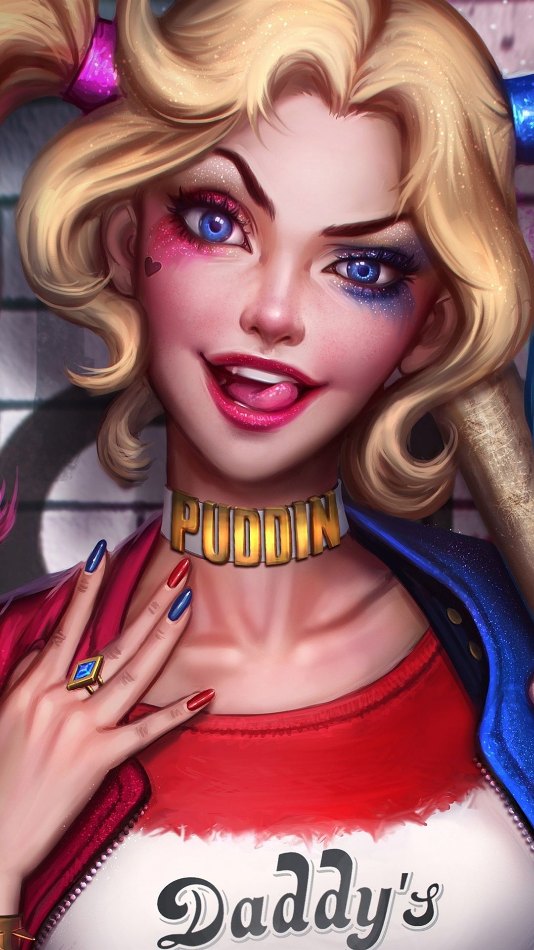 Harley Quinn, DC Comics Heroes, Suicide Squad 1080x1920 IPhone 8 7