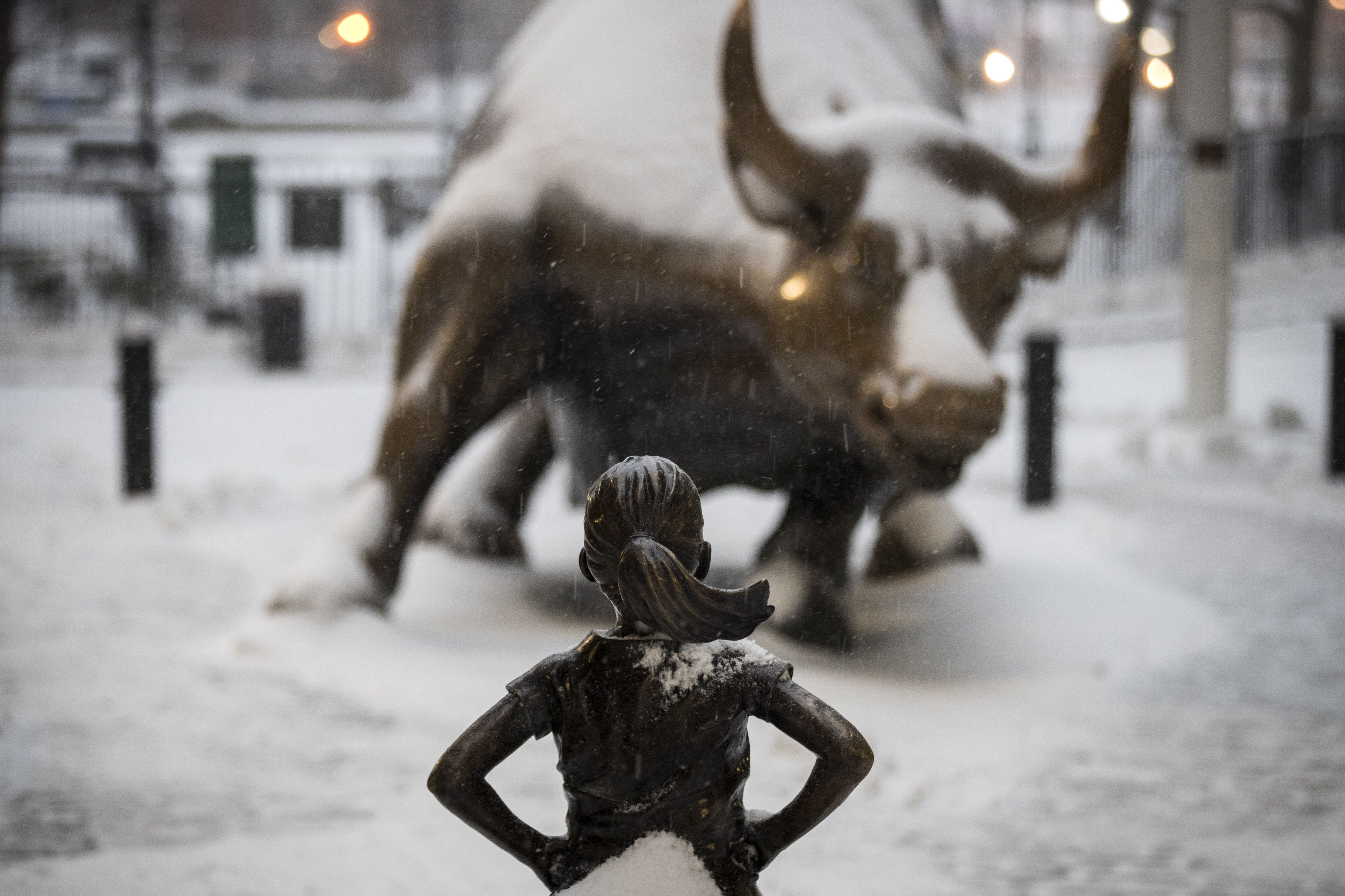 Fearless Girl' takes Wall Street