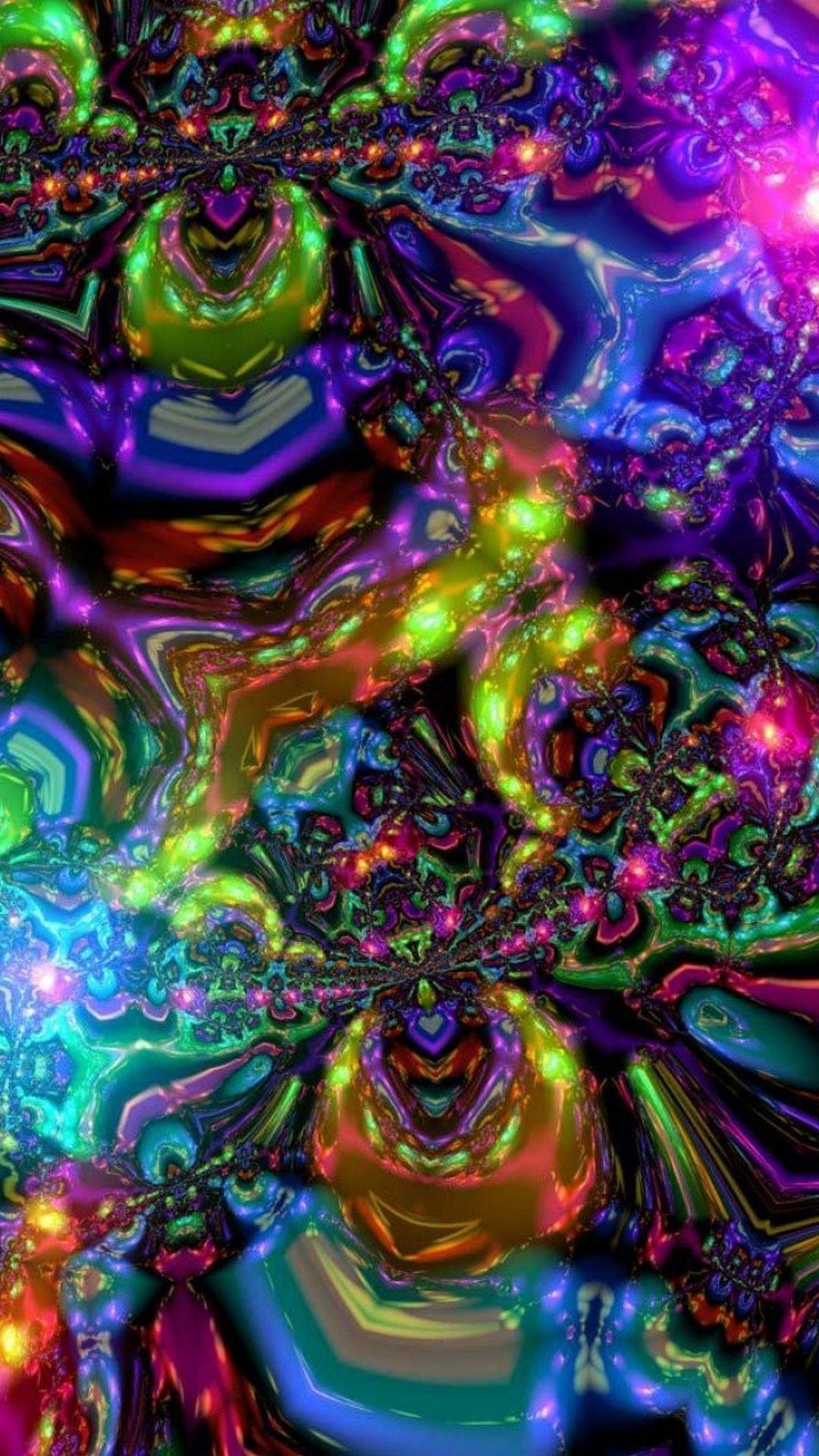 Collection of Psychedelic Wallpapers for Your iPhone Devices