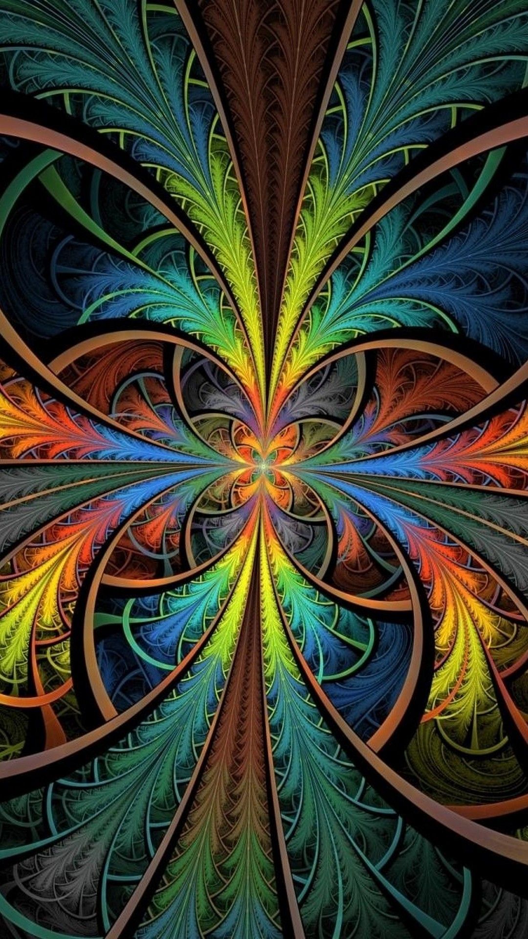 Psychedelic Wallpaper For iPhone 3D iPhone Wallpaper