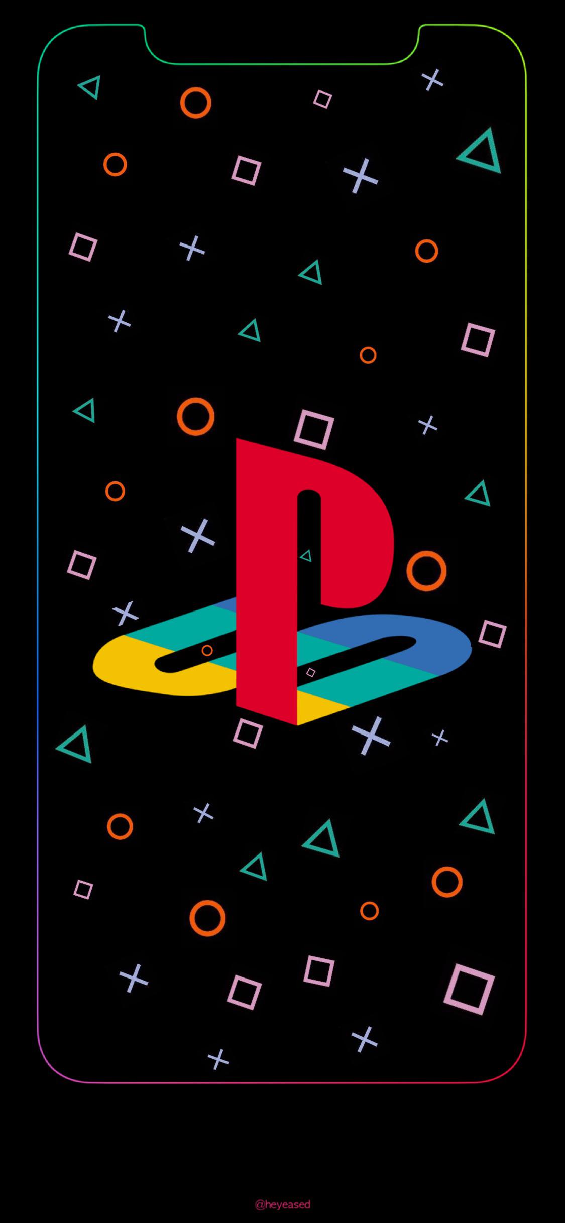 Image A PlayStation wallpaper I made for iPhone X