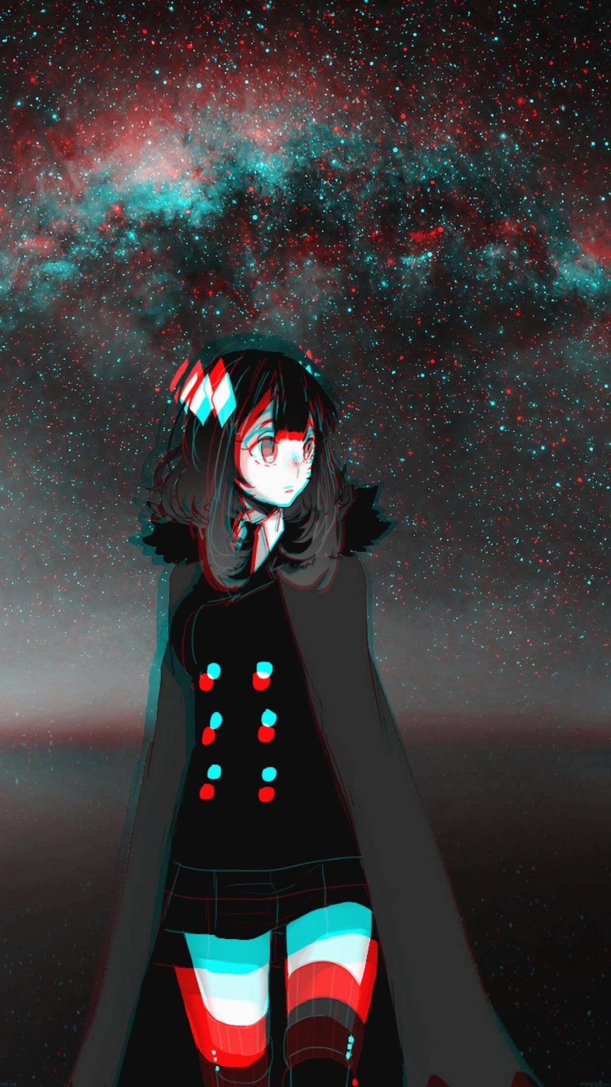 Glitch Broken Anime Wallpapers Wallpaper Cave