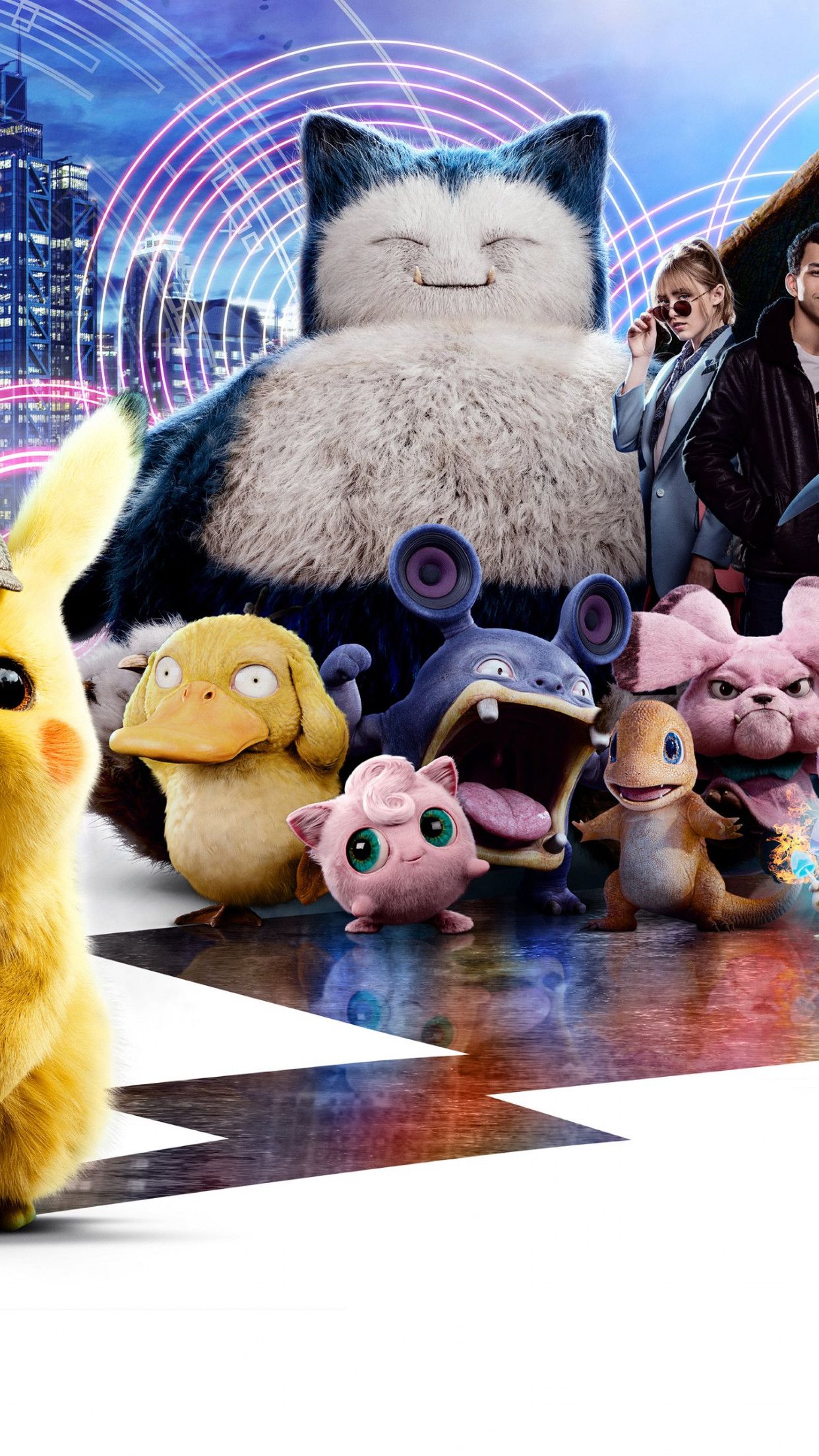 Download wallpaper: Pokemon Detective Pikachu 1242x2208