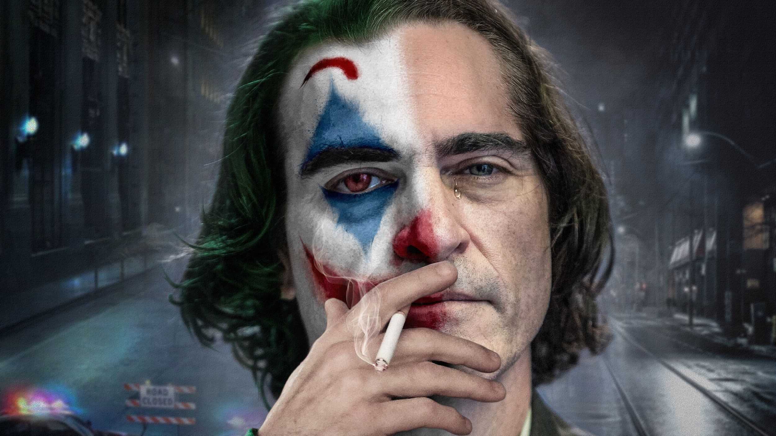 Joker Two Face Artwork, HD Superheroes, 4k Wallpaper, Image