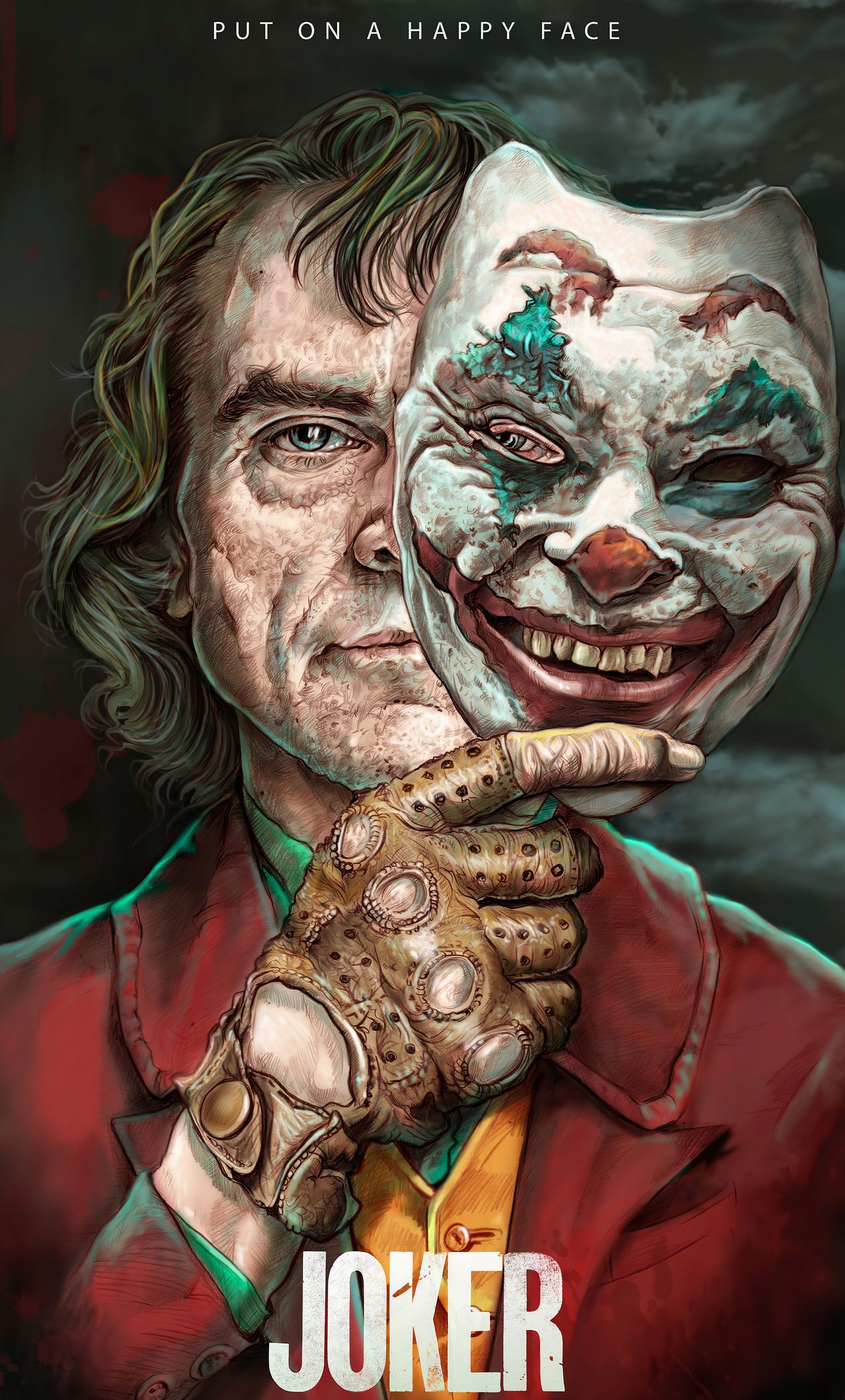 Joker Two Face 4k iPhone HD 4k Wallpaper, Image