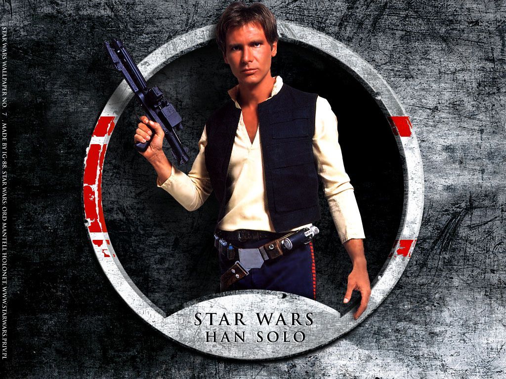 Han Solo Wallpaper. Darker than Black