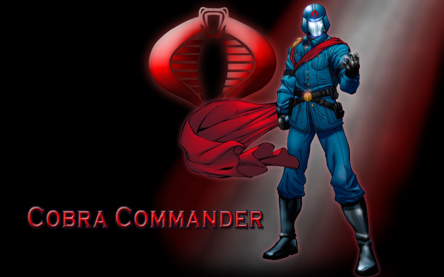 Free download Comics GI Joe Cobra Commander Wallpaper 1440x900