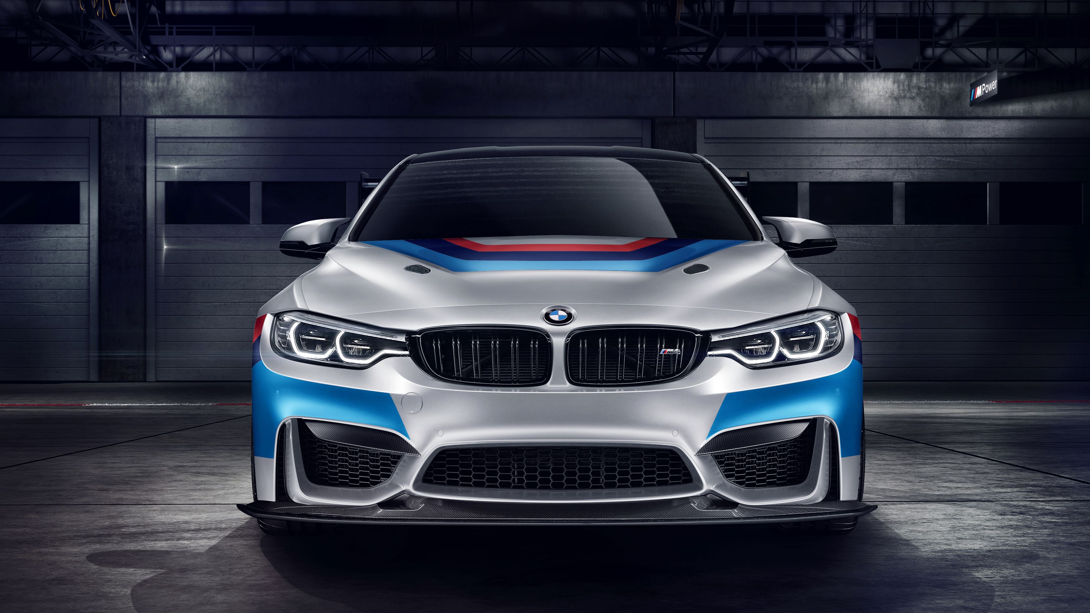 BMW M4 GT4 Competition Package 4K Wallpaper. HD Car Wallpaper