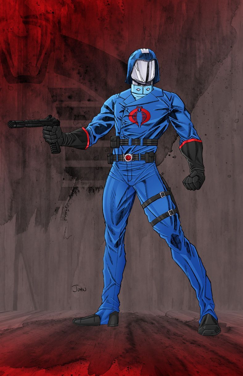 Cobra Commander by JohnJett. Cobra