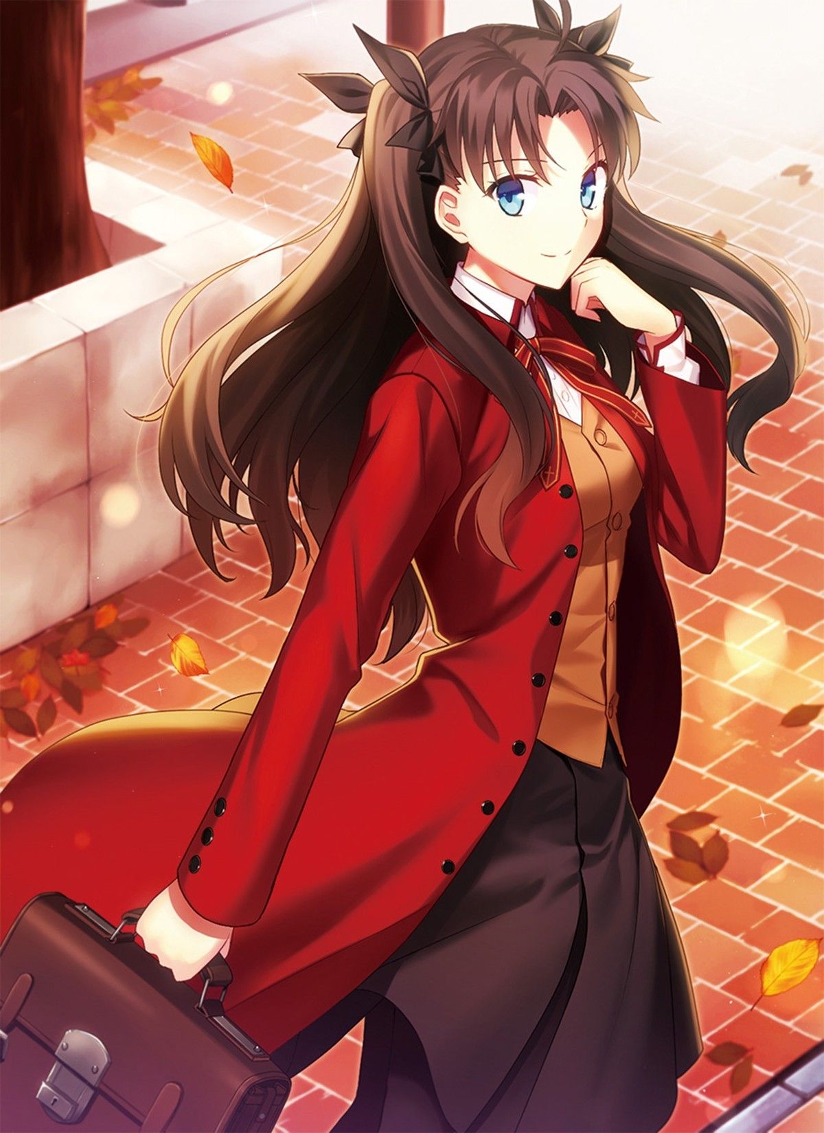 Fate Series, Tohsaka Rin, Anime Girls Wallpaper HD / Desktop and Mobile Background
