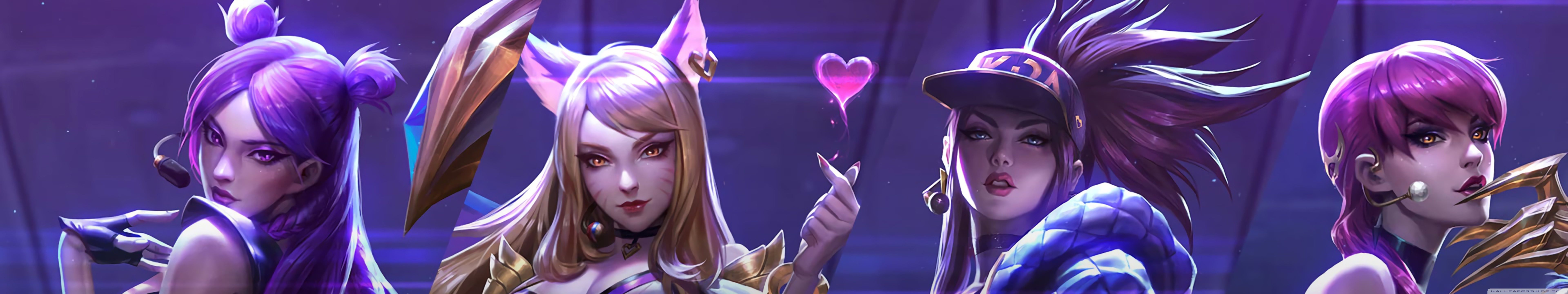 KDA Ultra HD Desktop Background Wallpaper for: Widescreen