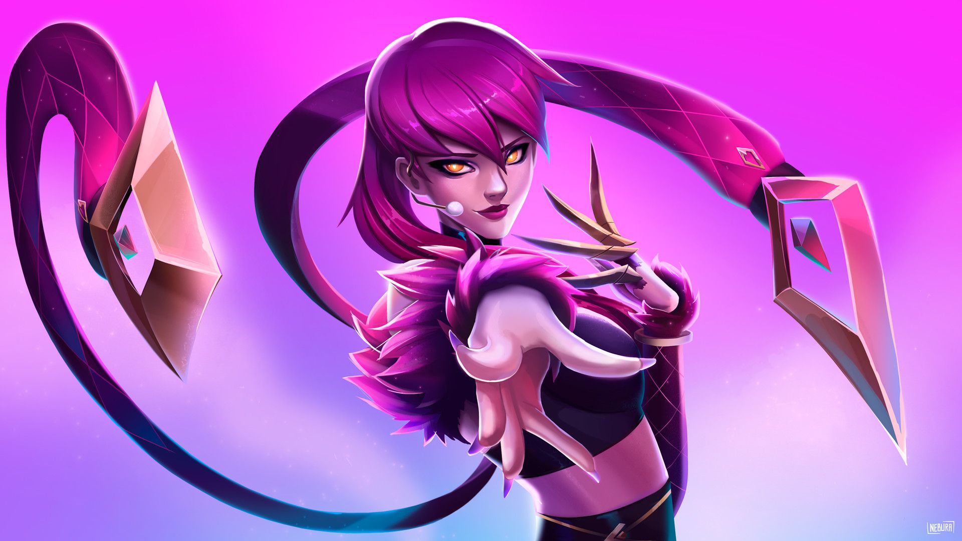 Evelynn Of Legends Kda Evelynn Wallpaper