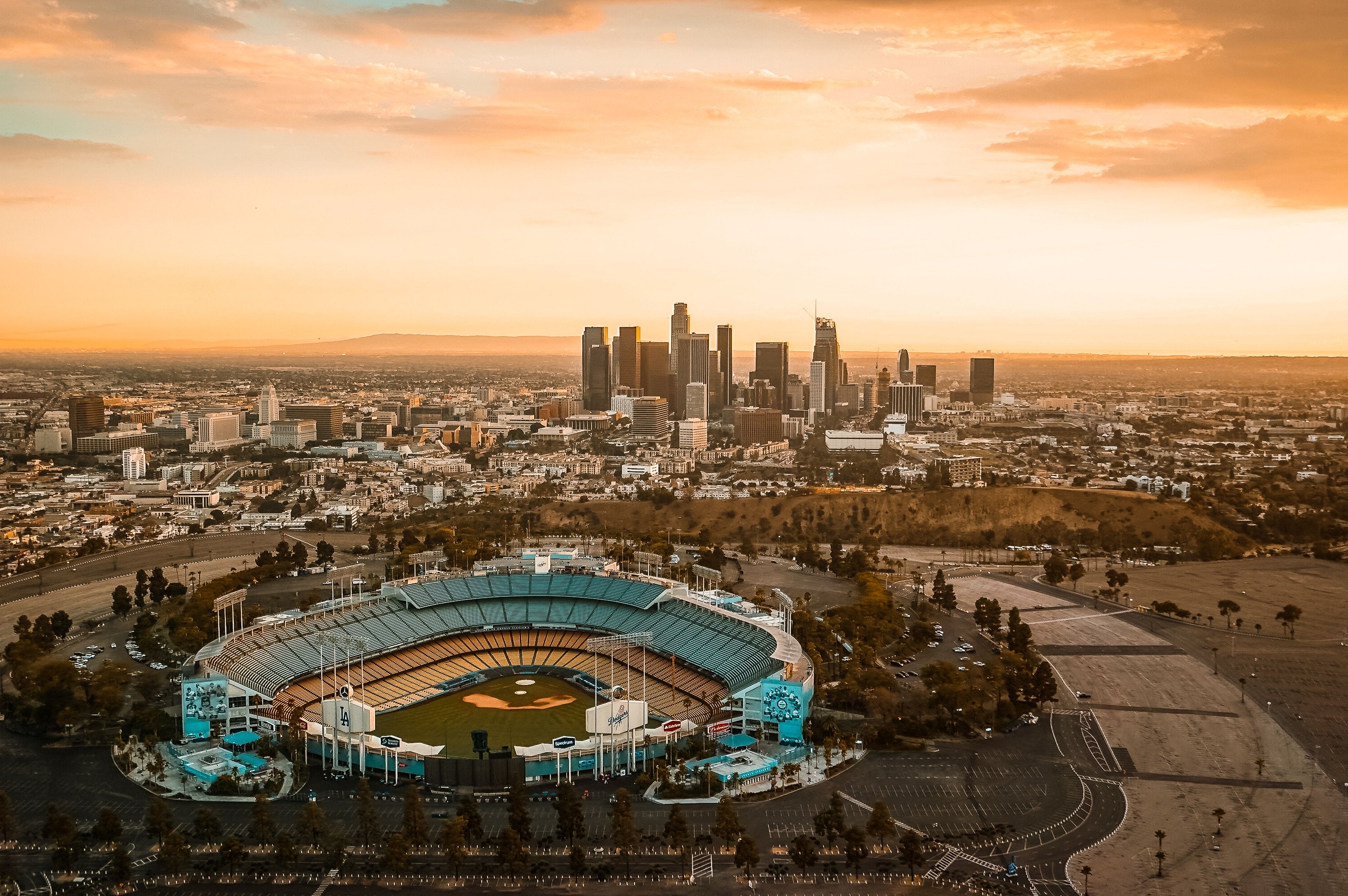 Free download Dodger Stadium Wallpaper Sunset Dodger stadium downtown los  [800x449] for your Desktop, Mobile & Tablet, Explore 64+ Dodgers Stadium  Wallpaper