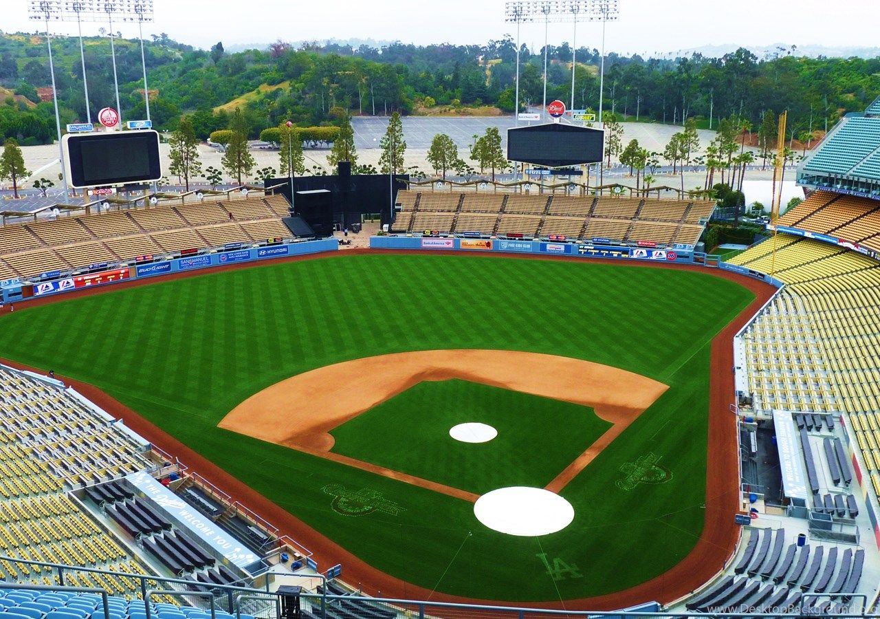 Dodger Stadium Desktop Wallpaper