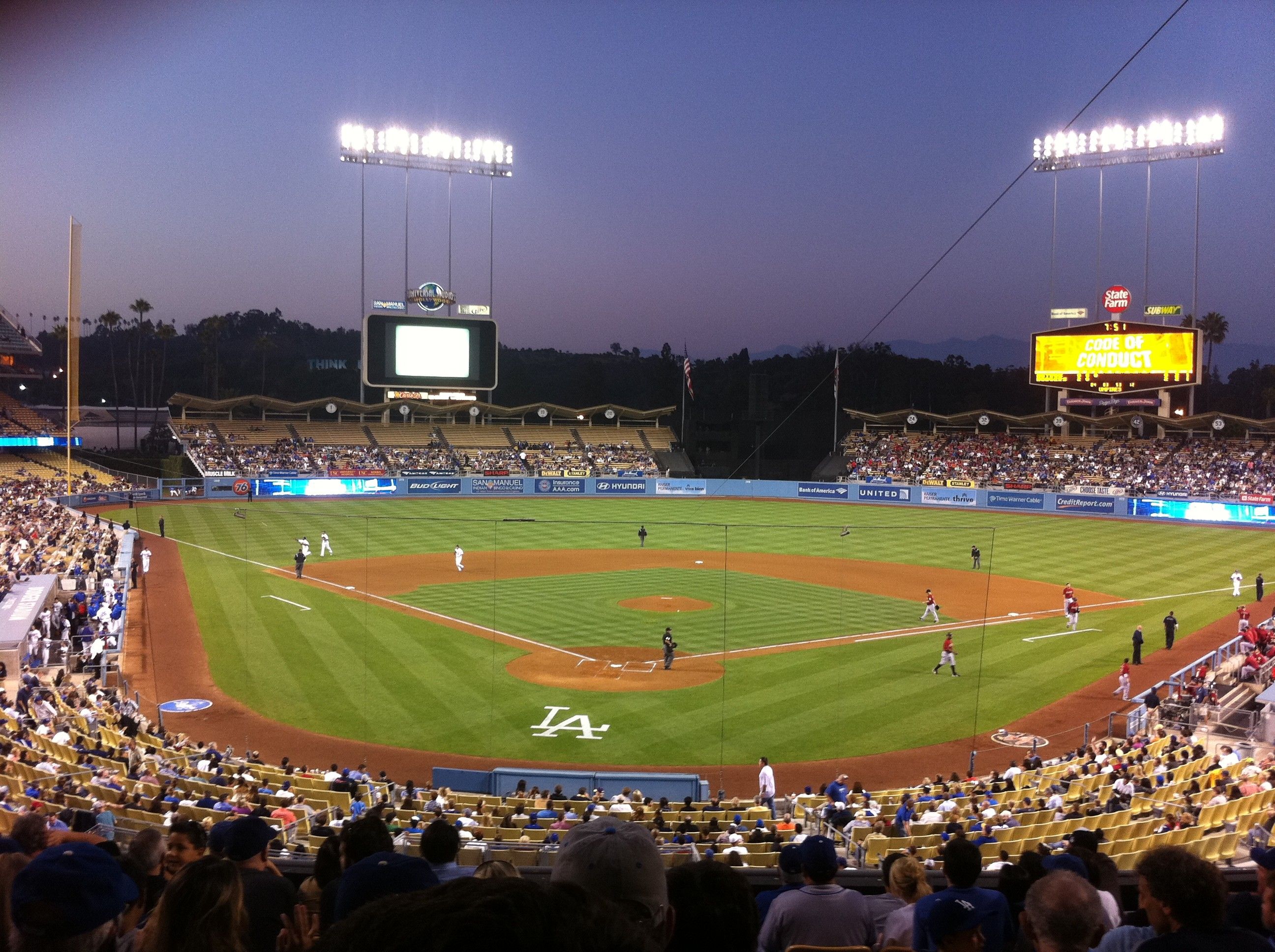 Desktop Dodger Stadium Wallpapers Wallpaper Cave