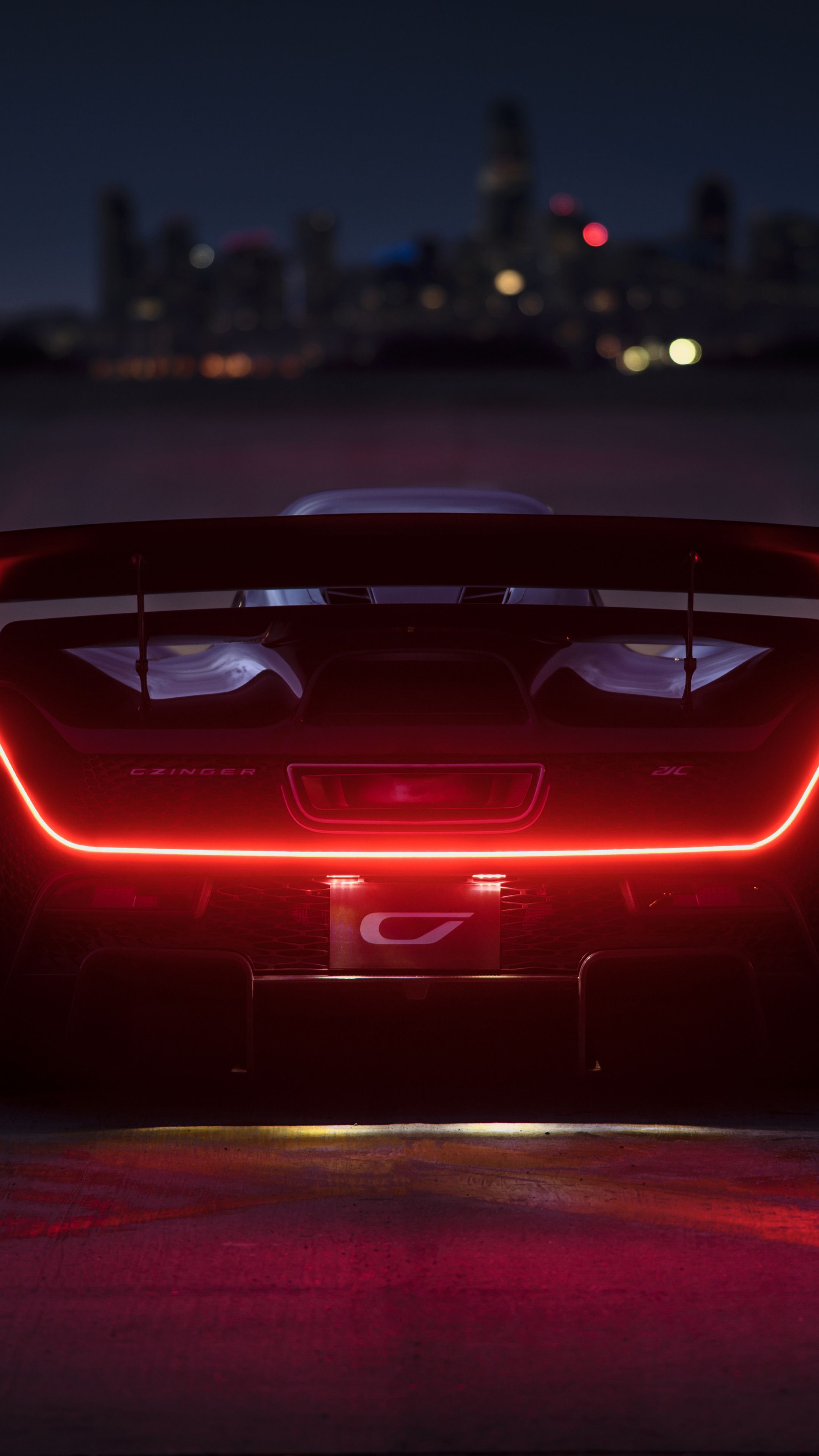 Czinger 21C Lightweight Track, taillight, 2020 wallpaper