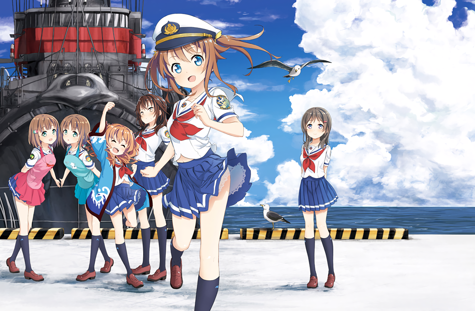 High School Fleet HD Wallpaper and Background Image