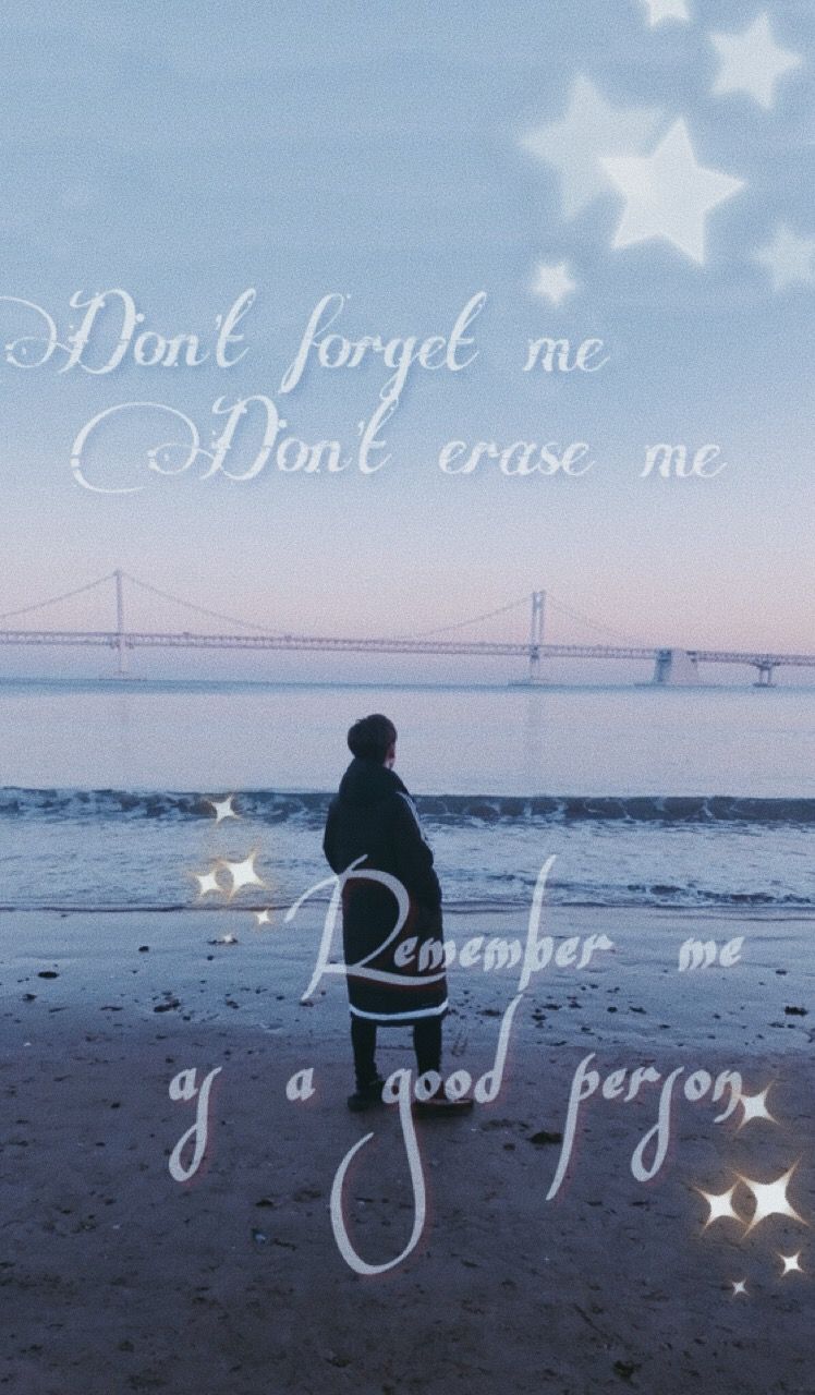Victon Heo Chan Remember Me Quotes phone wallpaper. Remember me