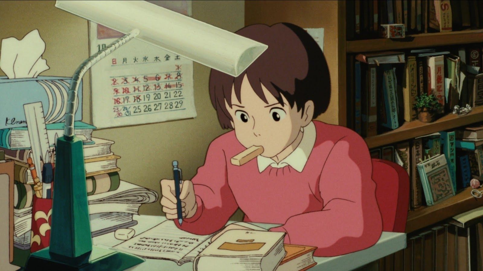 Anime Boy Studying Wallpapers Hd Whisper ...pinterest