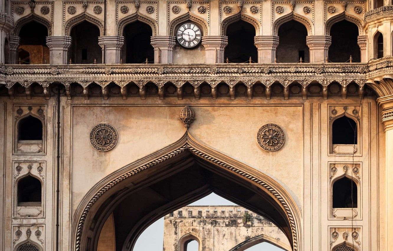 Wallpaper watch, India, mosque, Hyderabad, Charminar image