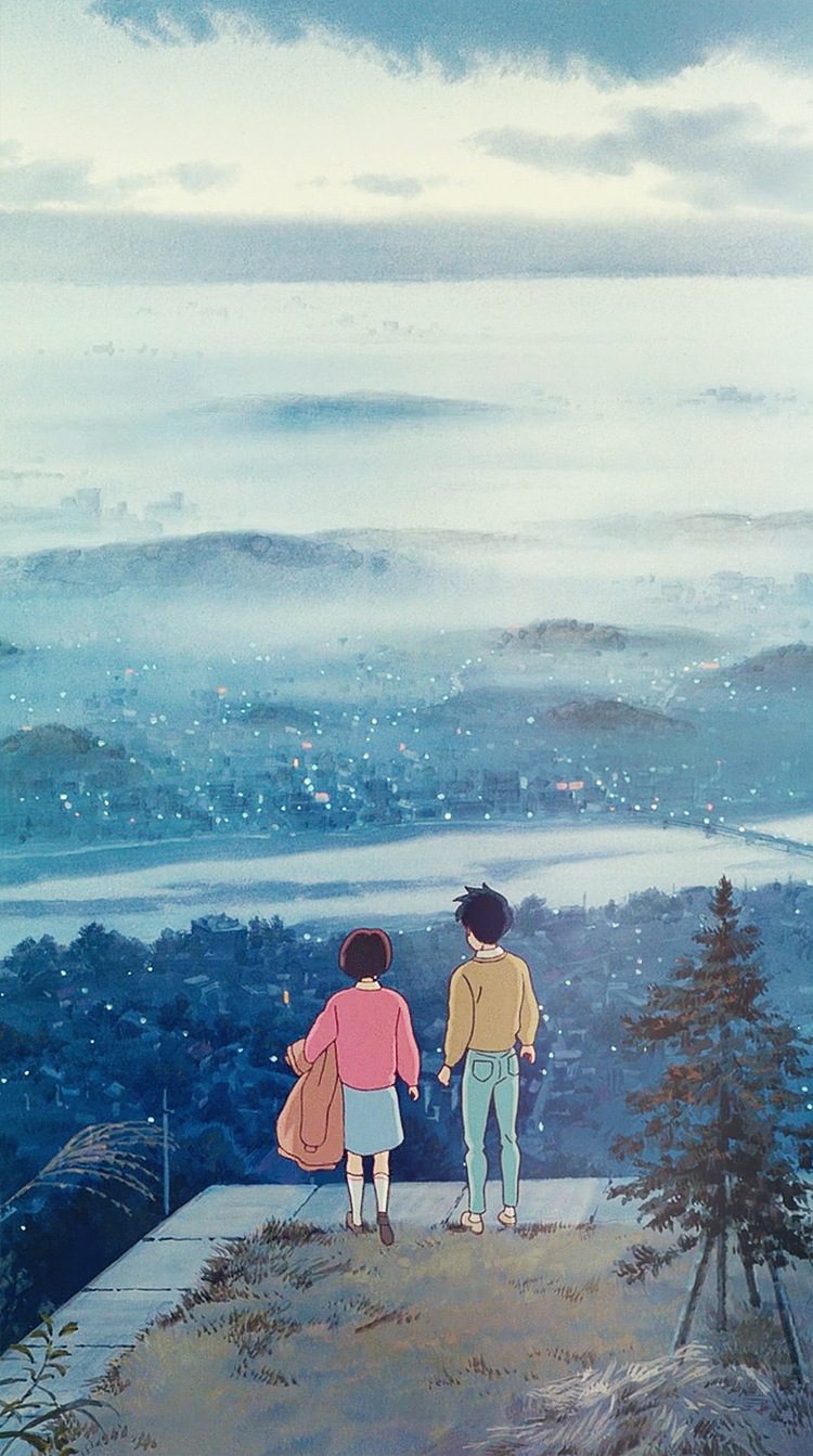 Whisper of the Heart Photo: Whisper of the Heart Phone Background. Ghibli art, Studio ghibli background, Ghibli artwork