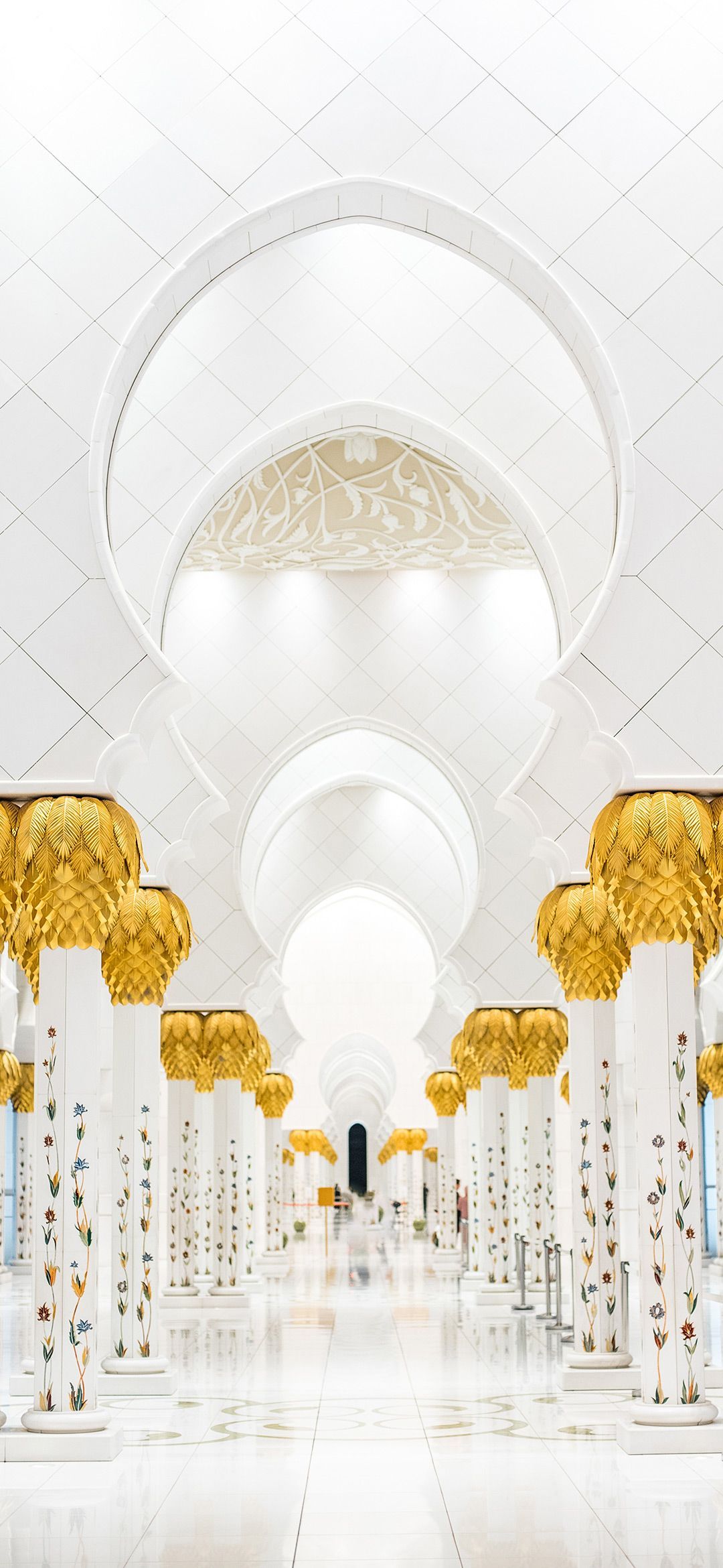 Sheikh Zayed Grand Mosque Center HD Islamic Wallpaper. Islamic