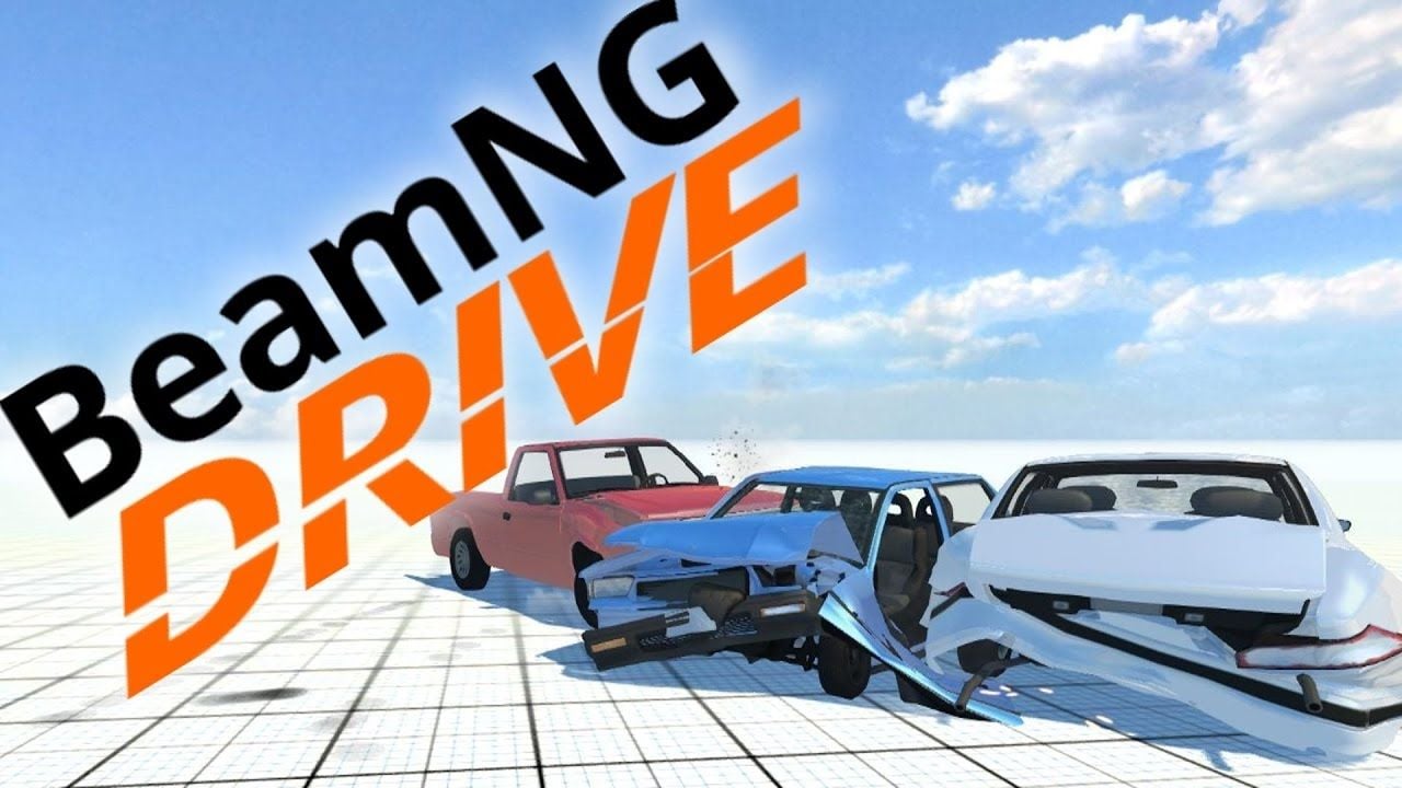 BeamNG.drive Car Jump