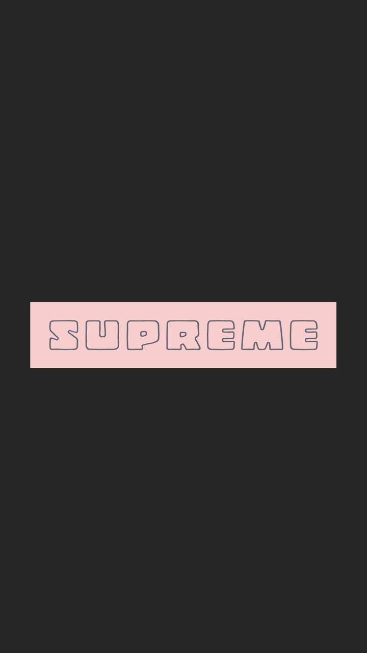 Supreme Pink wallpaper