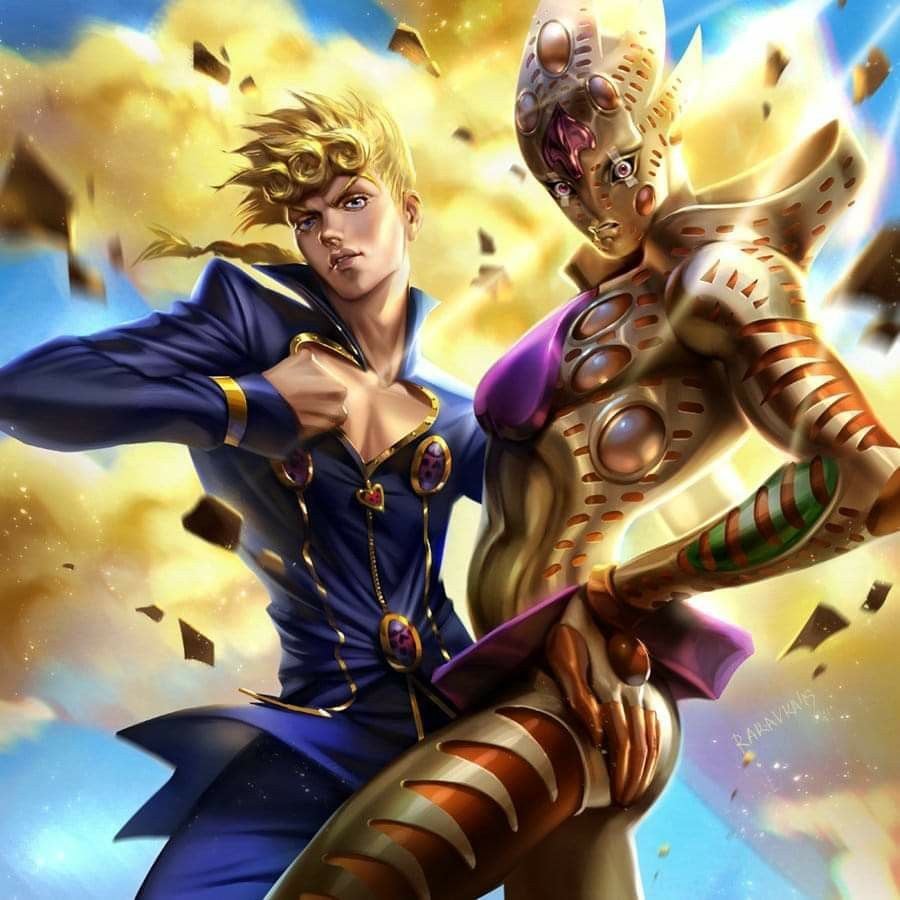 Featured image of post Giorno Giovanna Gold Experience Requiem Pose