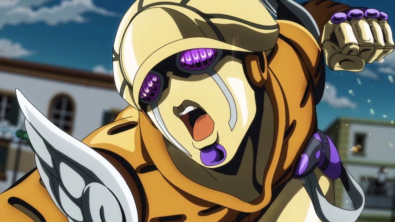 Jojo Golden Experience Requiem Gif ~ Gold Experience | Bodrumwasual