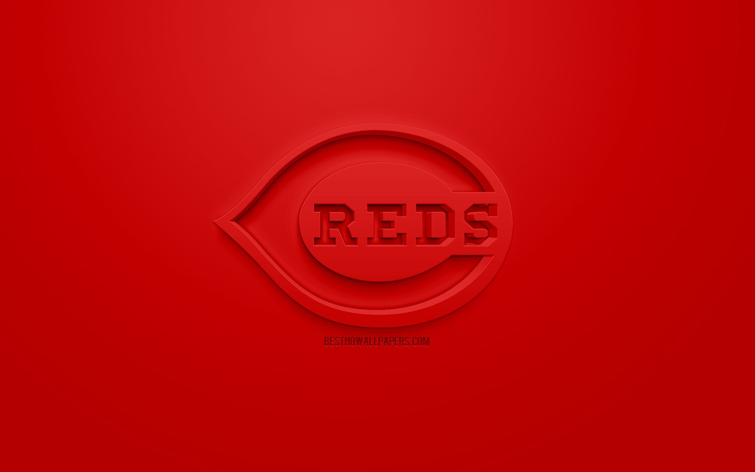 Download wallpaper Cincinnati Reds, American baseball club