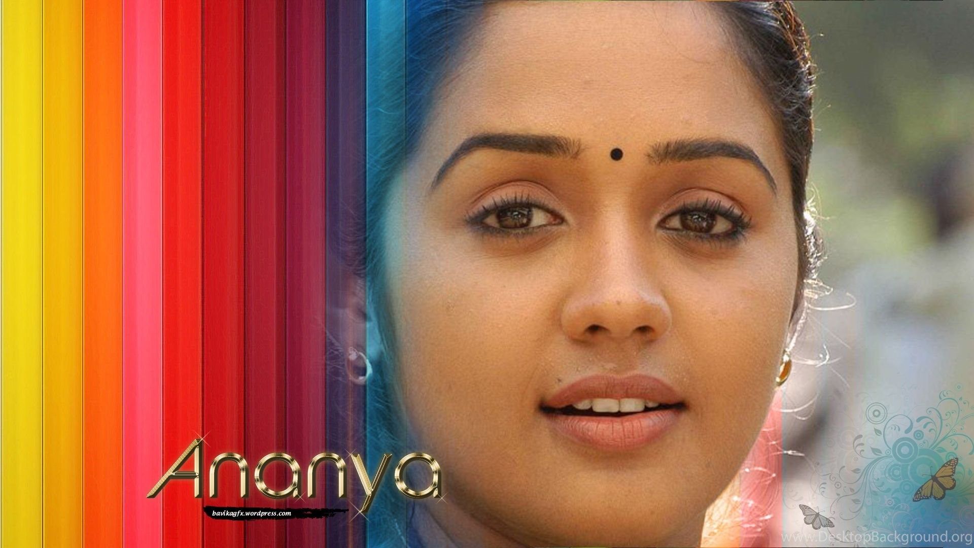 Wallpaper Tamil Actress Ananya Malayalam HD 1920x1080 Desktop
