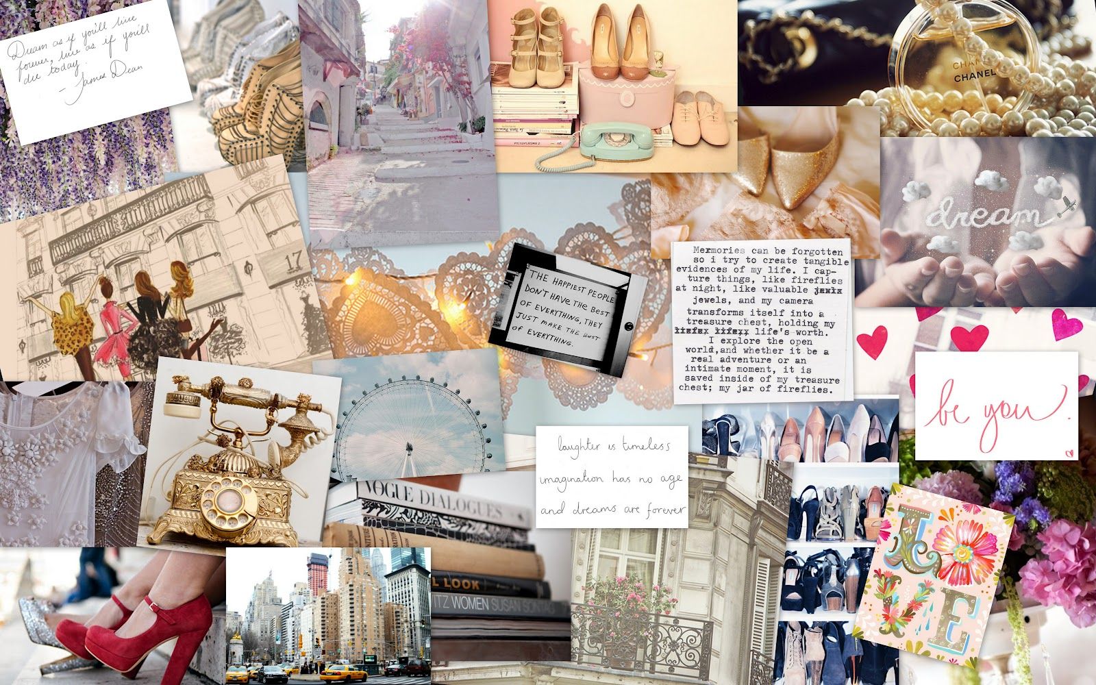Tumblr Collage Wallpaper