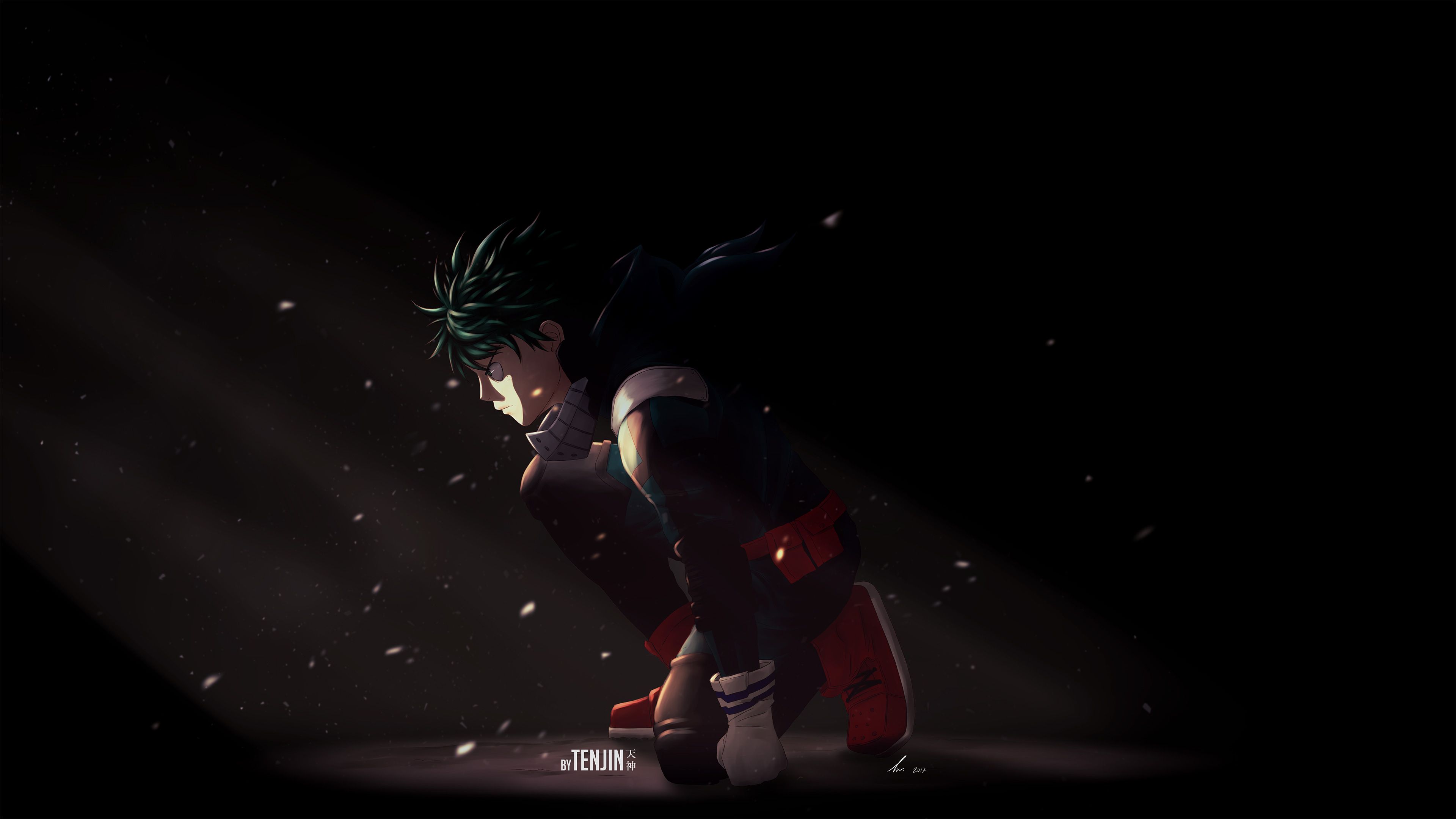 Deku My Hero Academia, HD Anime, 4k Wallpaper, Image