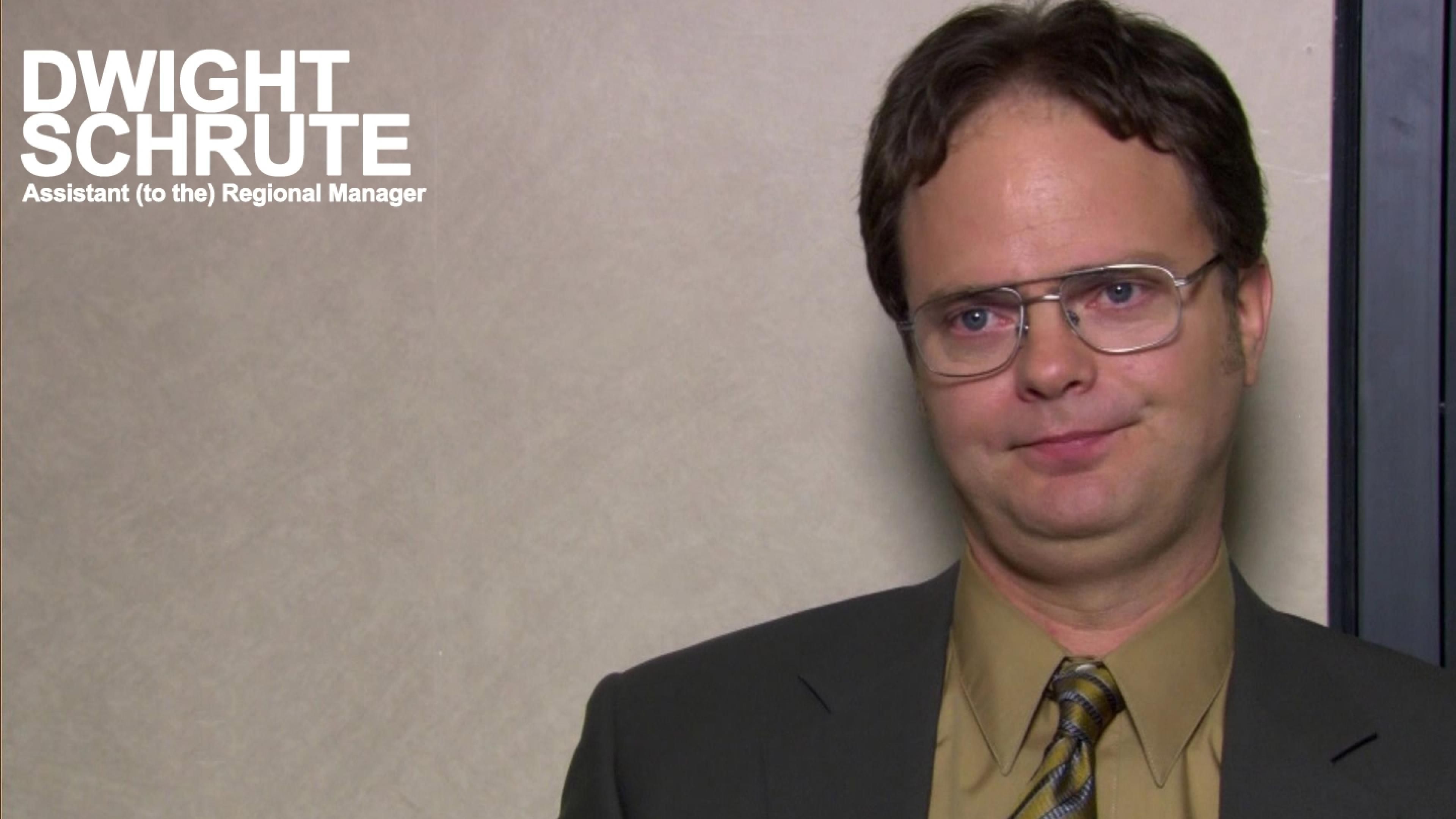 Times We Were All Dwight Schrute. Life lessons