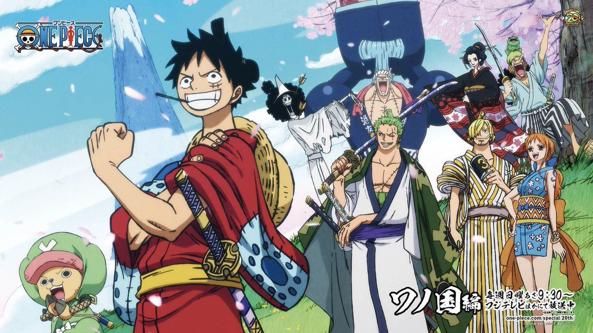Wano Straw Hats HD Wallpaper Updated with Jinbe  rOnePiece